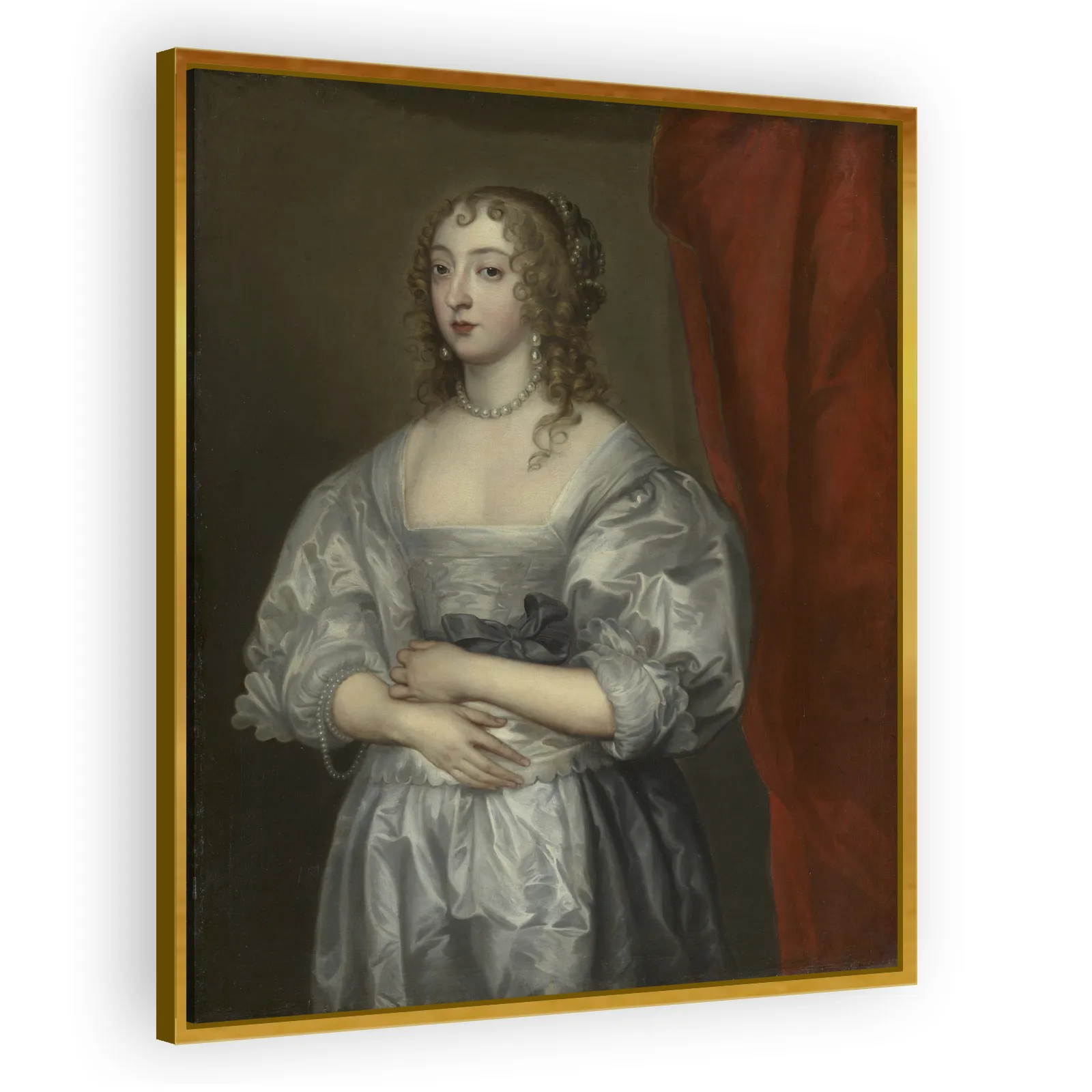 Katherine Howard, Lady D'Aubigny (d.1650) by Anthony Van Dyck - view 3 thumbnail