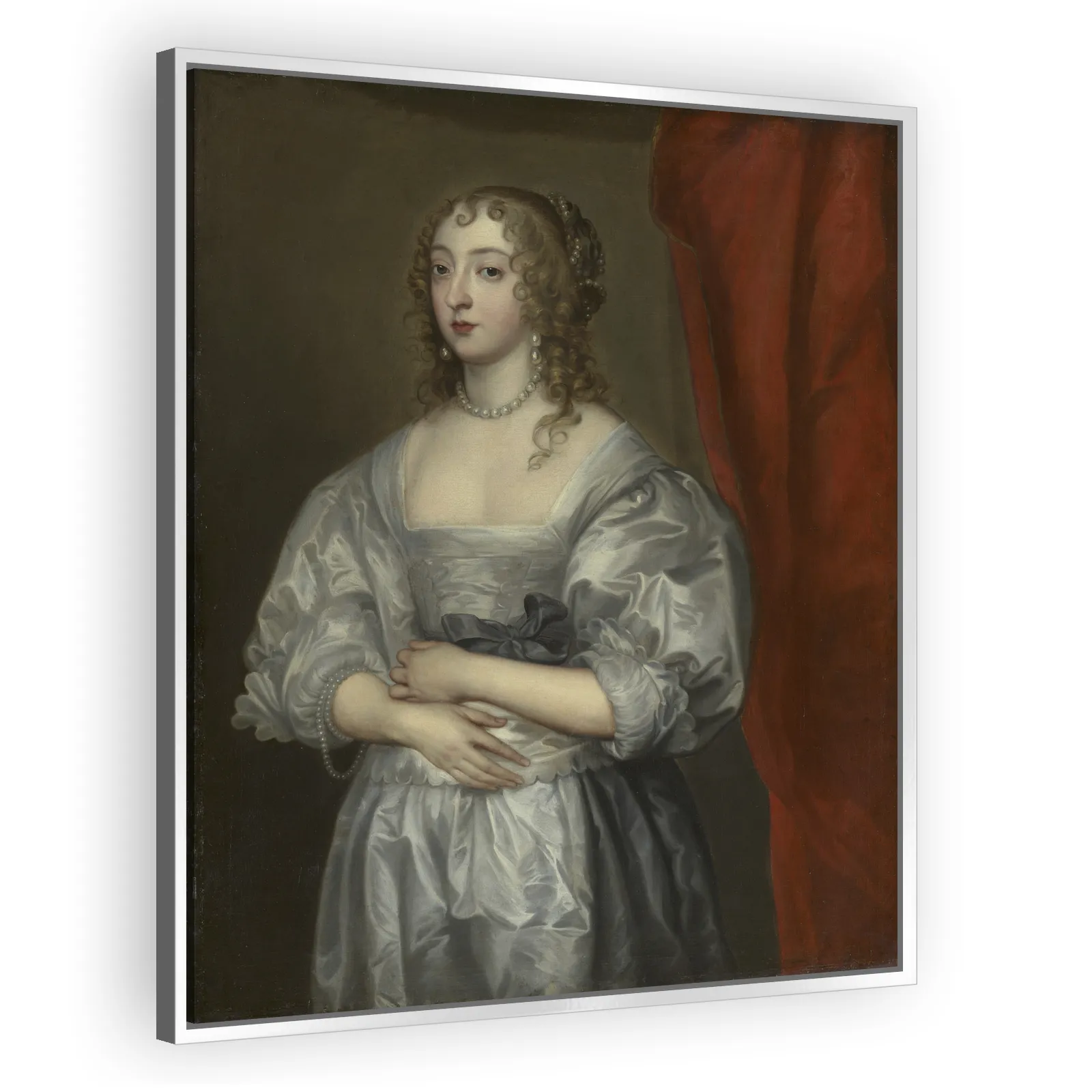 Katherine Howard, Lady D'Aubigny (d.1650) by Anthony Van Dyck - view 4 thumbnail