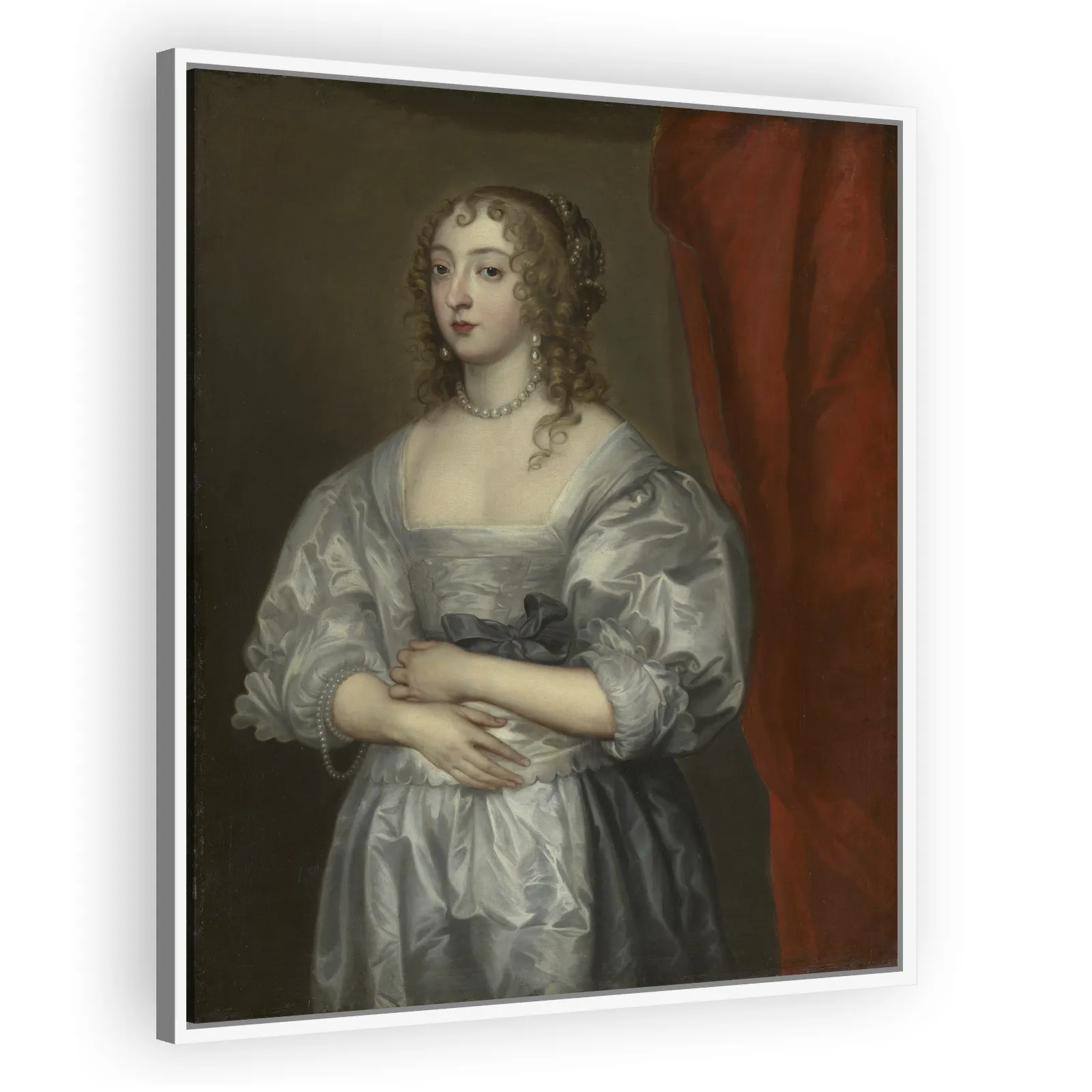 Katherine Howard, Lady D'Aubigny (d.1650) by Anthony Van Dyck - view 5 thumbnail