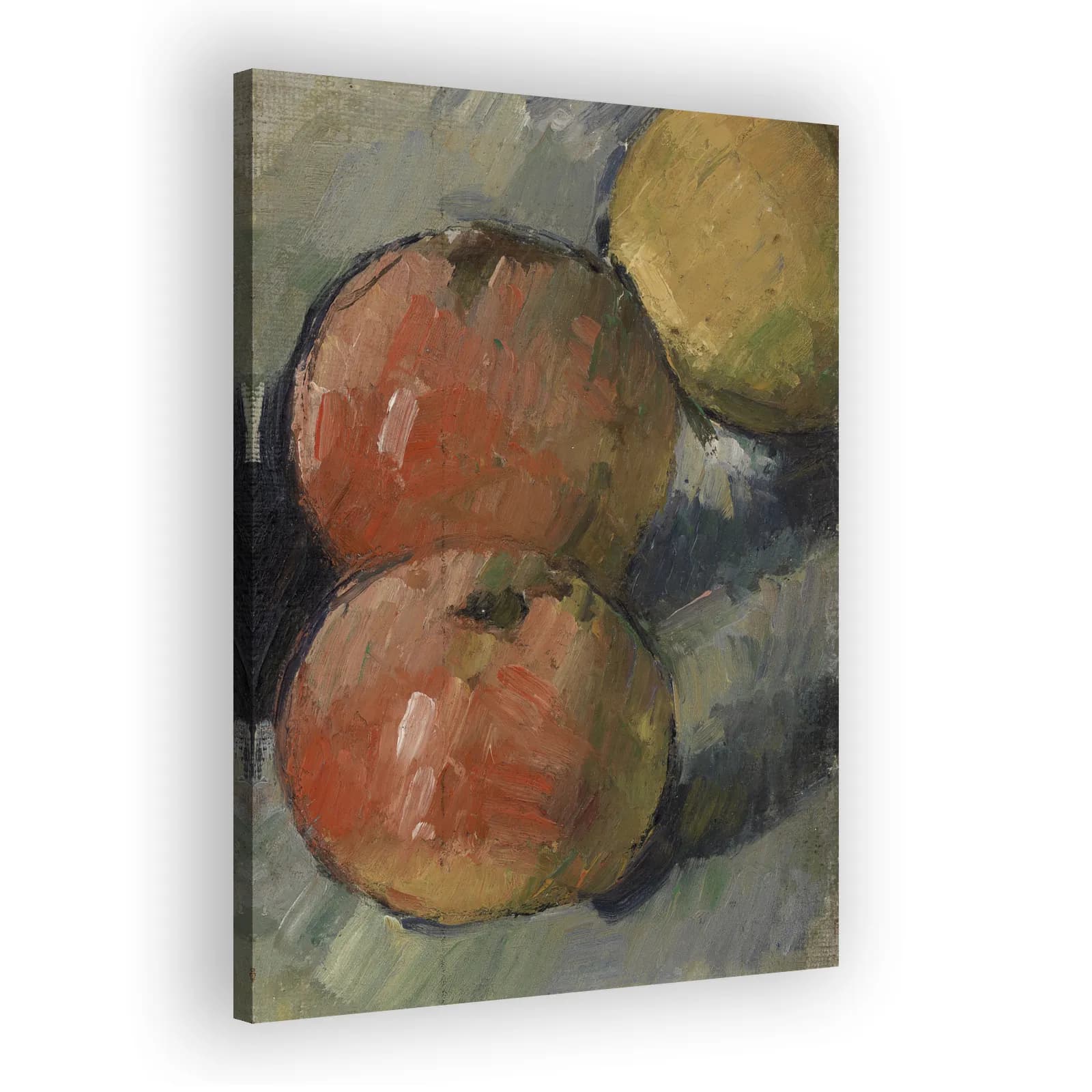 Three Apples (Deux pommes et demie) by Paul Cezanne - view 2 thumbnail