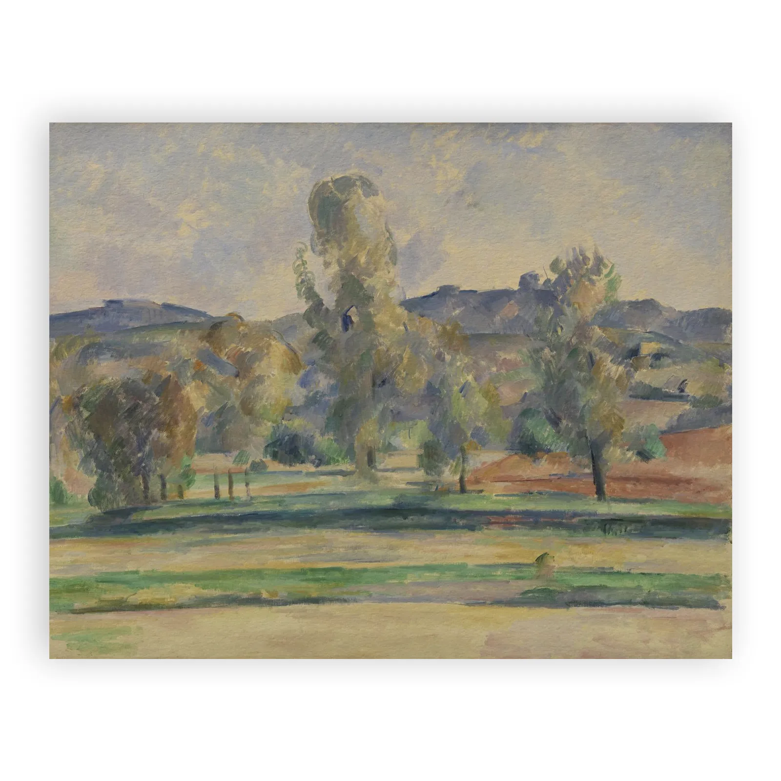 Autumn Landscape (Paysage d'automne) by Paul Cezanne - view 6 thumbnail