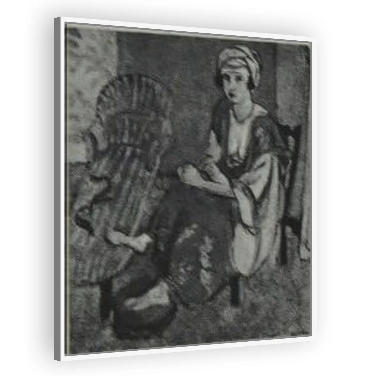 The Green Dress (La Robe verte) by Henri Matisse - view 5 thumbnail