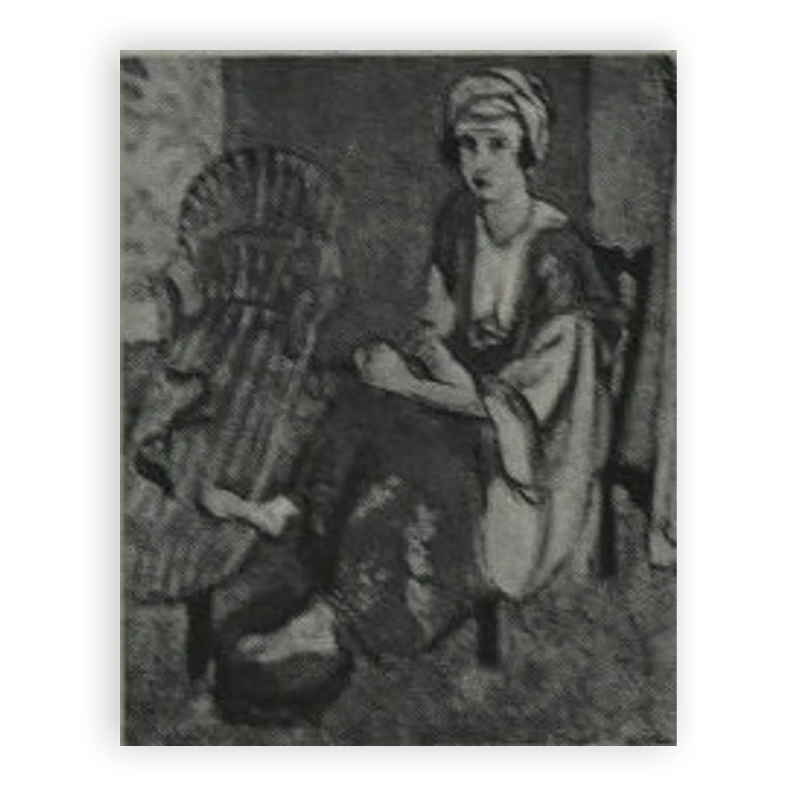 The Green Dress (La Robe verte) by Henri Matisse - view 6 thumbnail