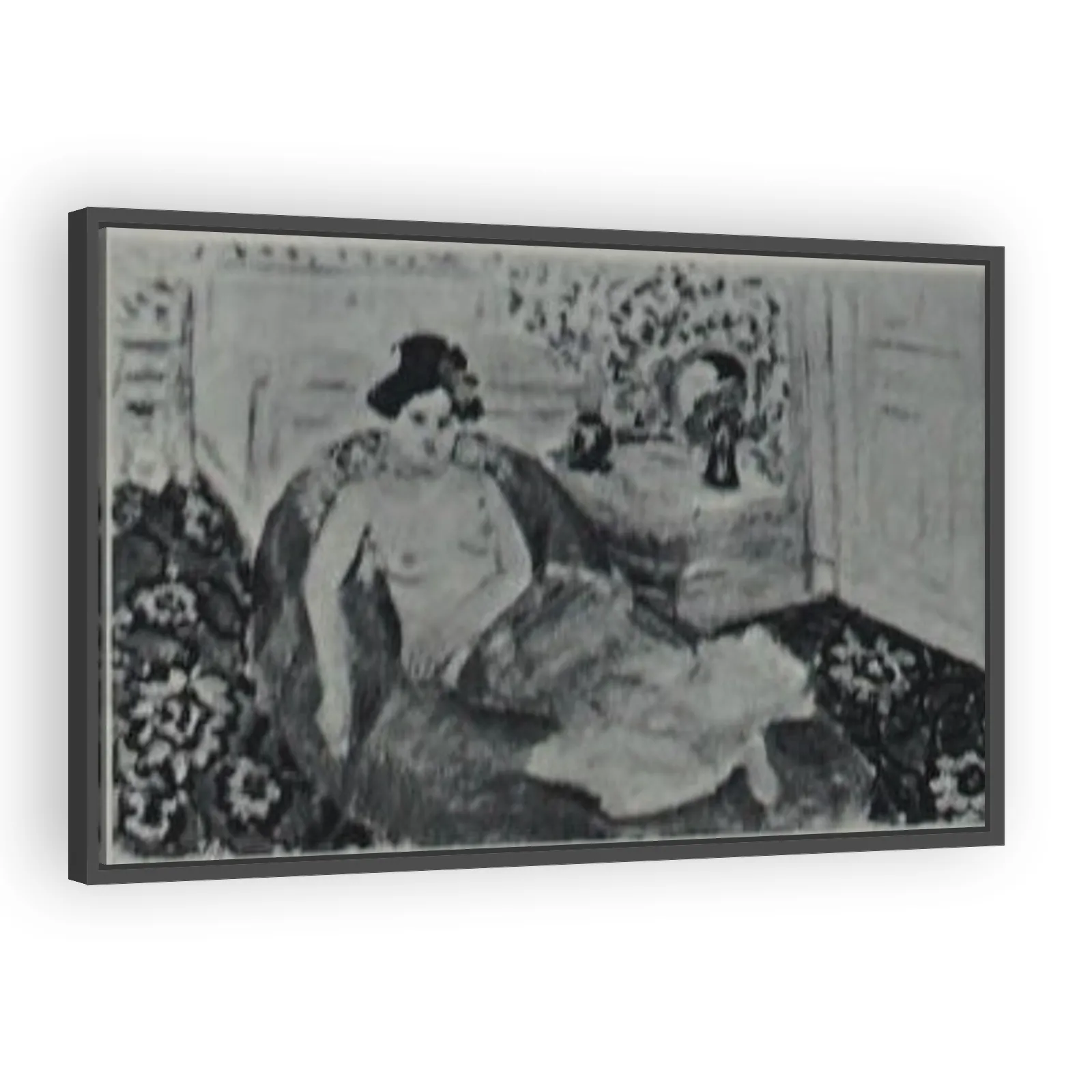 The Red Couch (Le Canapé rouge) by Henri Matisse