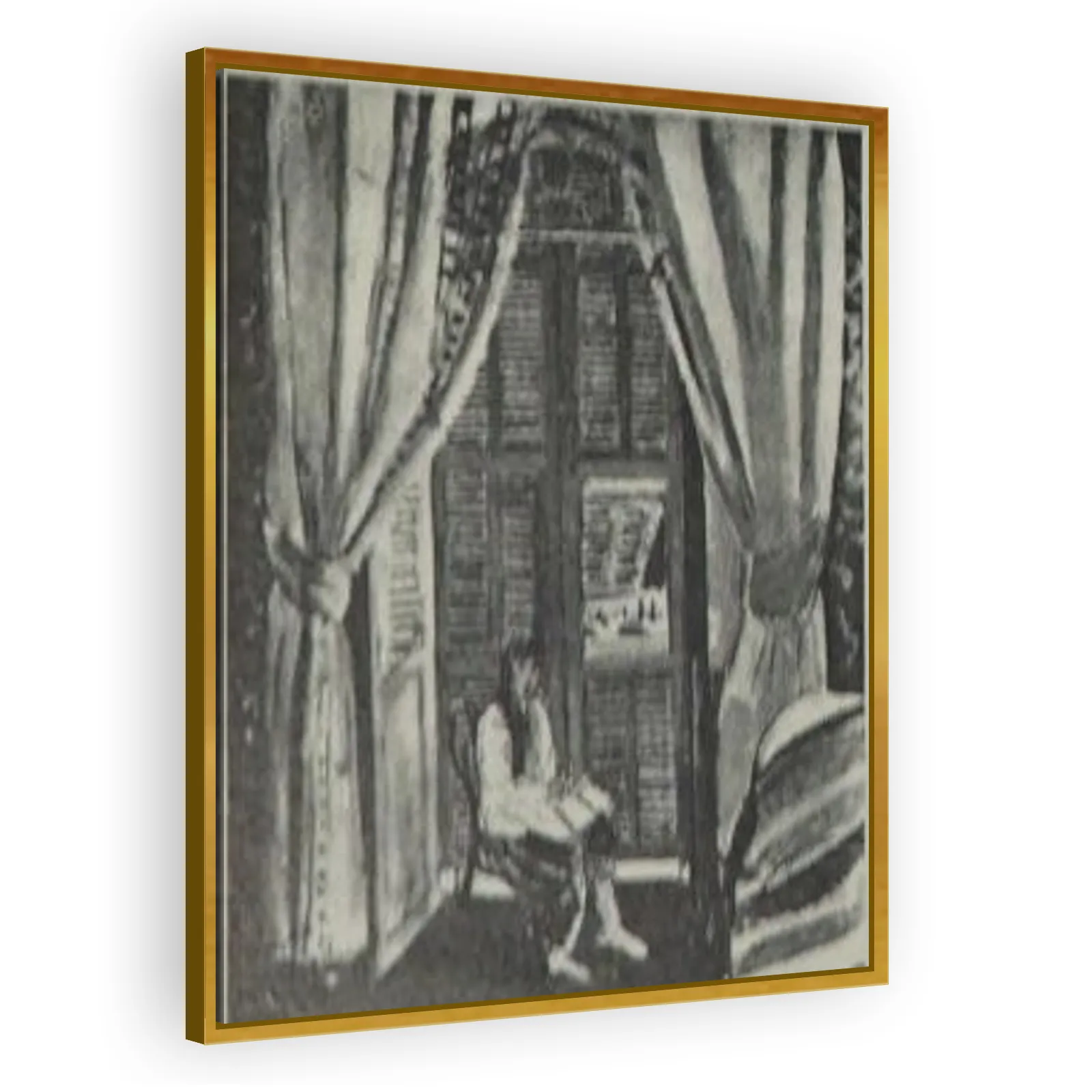 The Venetian Blinds (Les Persiennes) by Henri Matisse - view 3 thumbnail