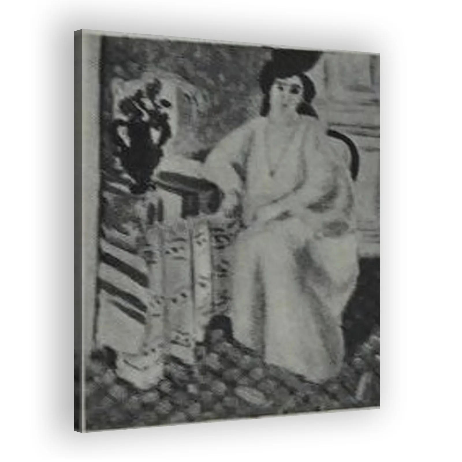 Interior with Seated Figure by Henri Matisse - view 2 thumbnail
