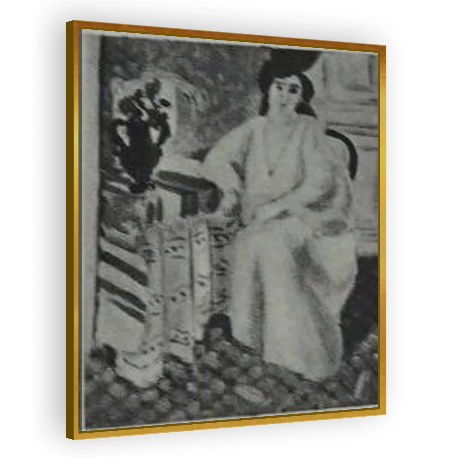 Interior with Seated Figure by Henri Matisse - view 3 thumbnail