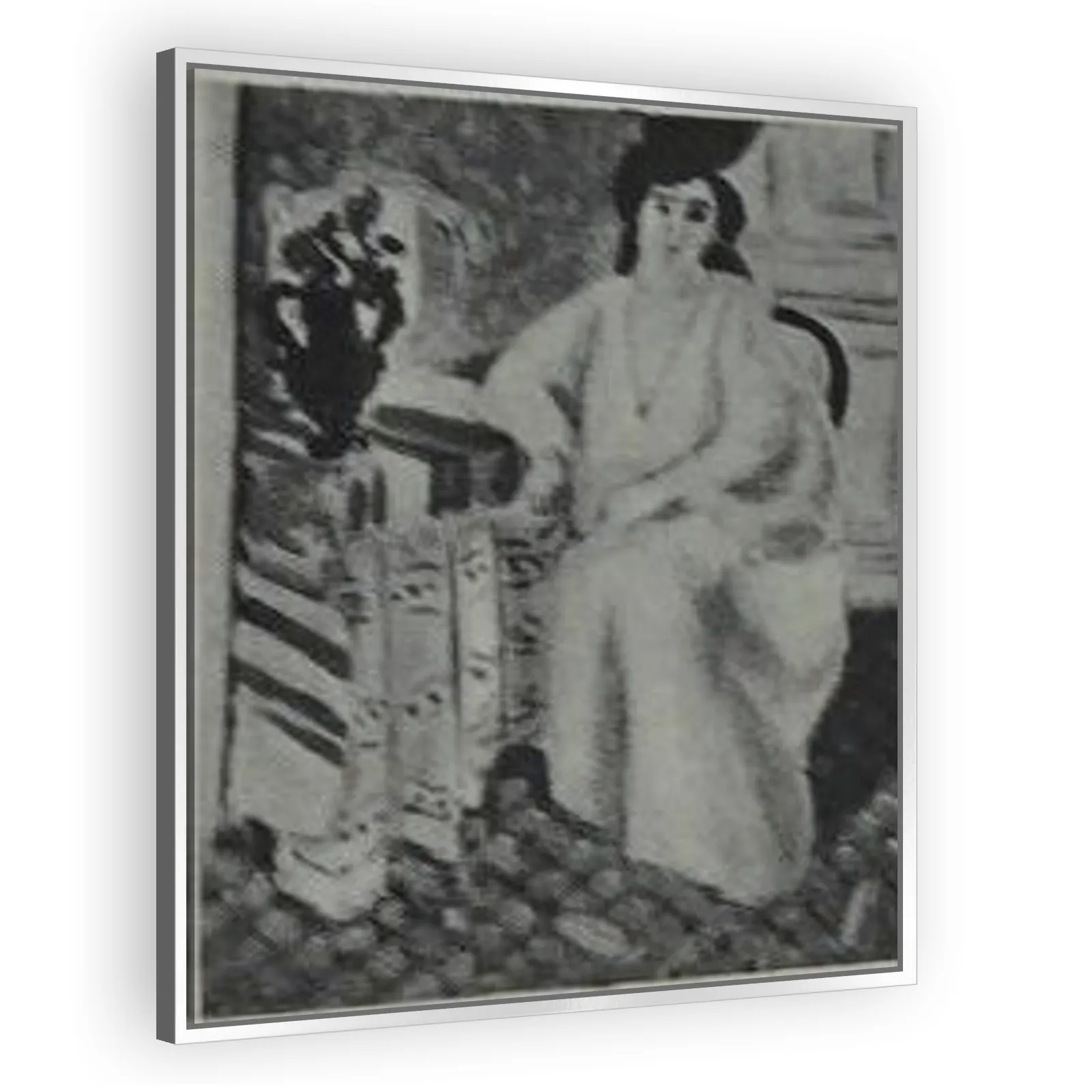 Interior with Seated Figure by Henri Matisse - view 4 thumbnail