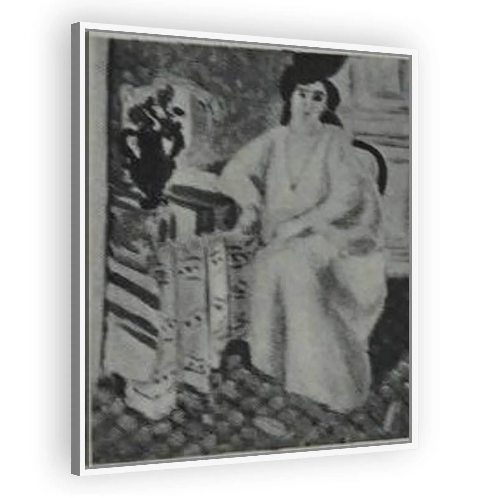 Interior with Seated Figure by Henri Matisse - view 5 thumbnail