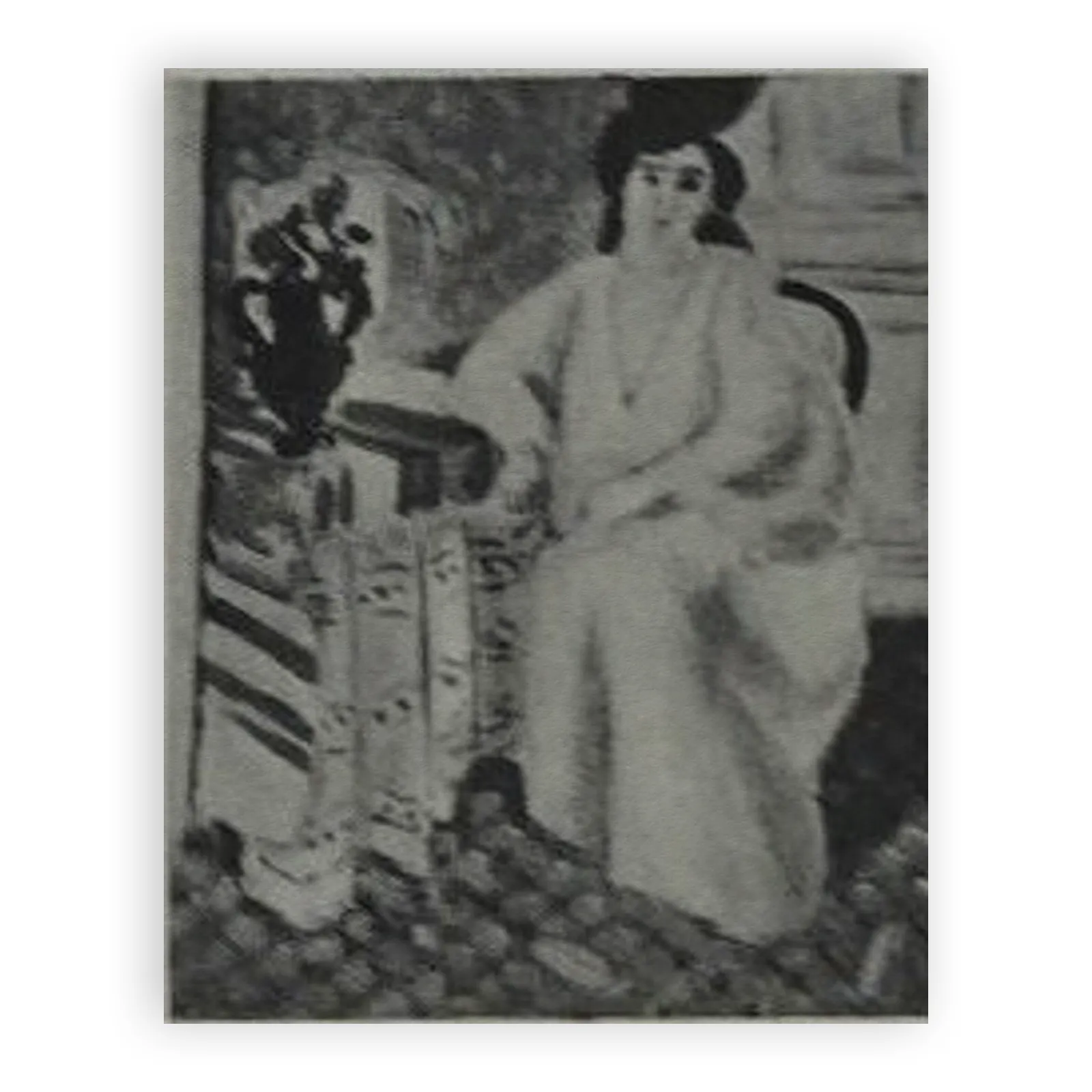 Interior with Seated Figure by Henri Matisse - view 6 thumbnail