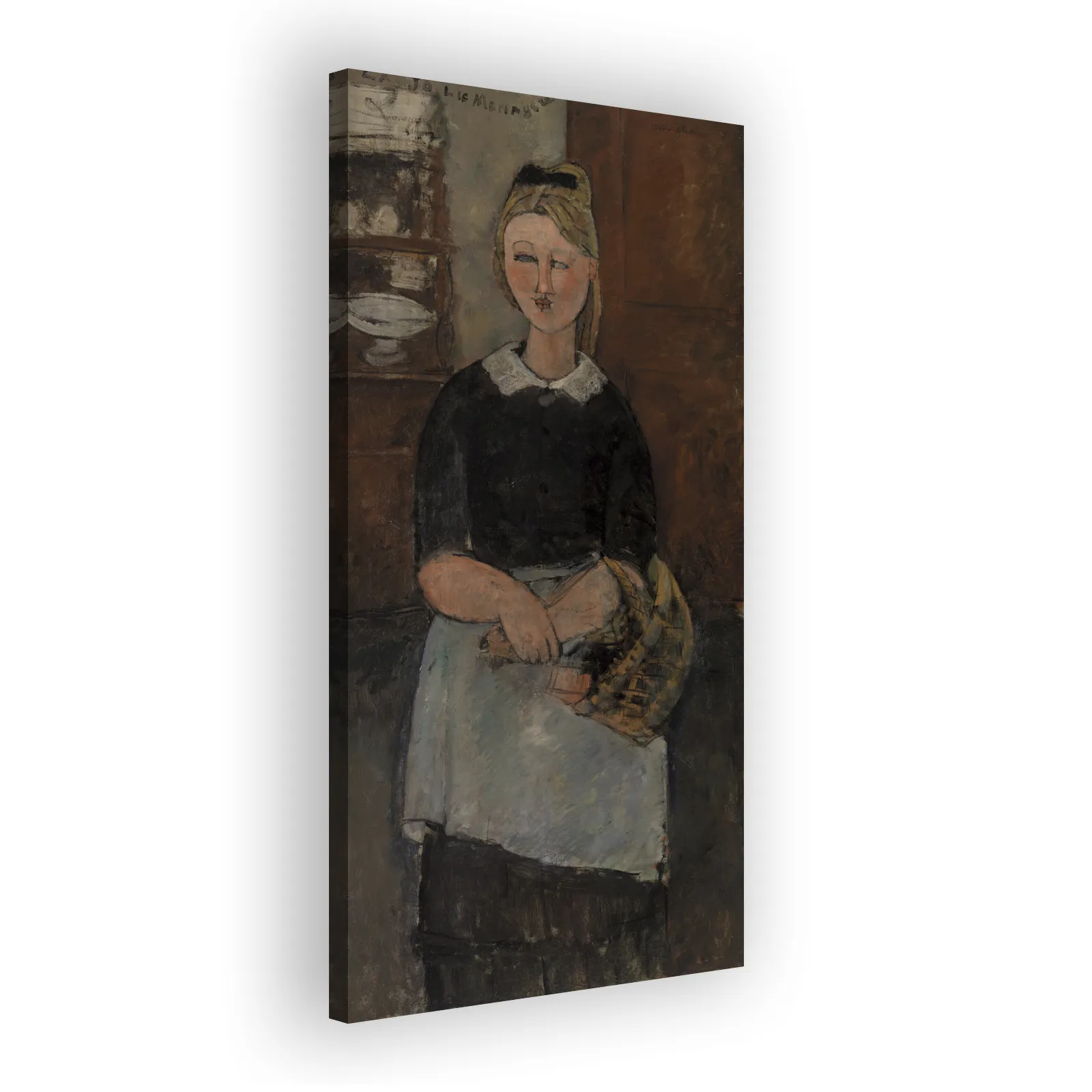 La Jolie ménagère (The Pretty Housewife) by Amedeo Modigliani - view 2 thumbnail