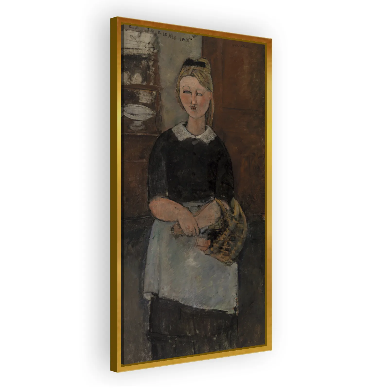 La Jolie ménagère (The Pretty Housewife) by Amedeo Modigliani - view 3 thumbnail