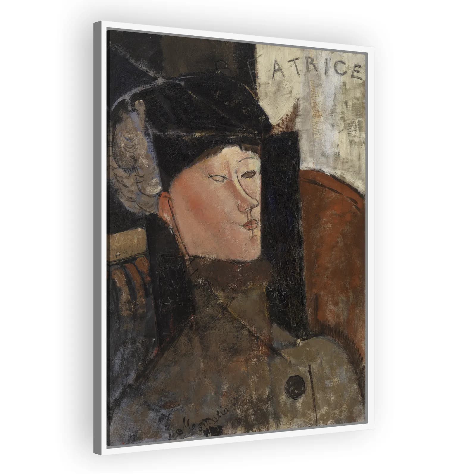 Portrait of Béatrice Hastings by Amedeo Modigliani - view 5 thumbnail