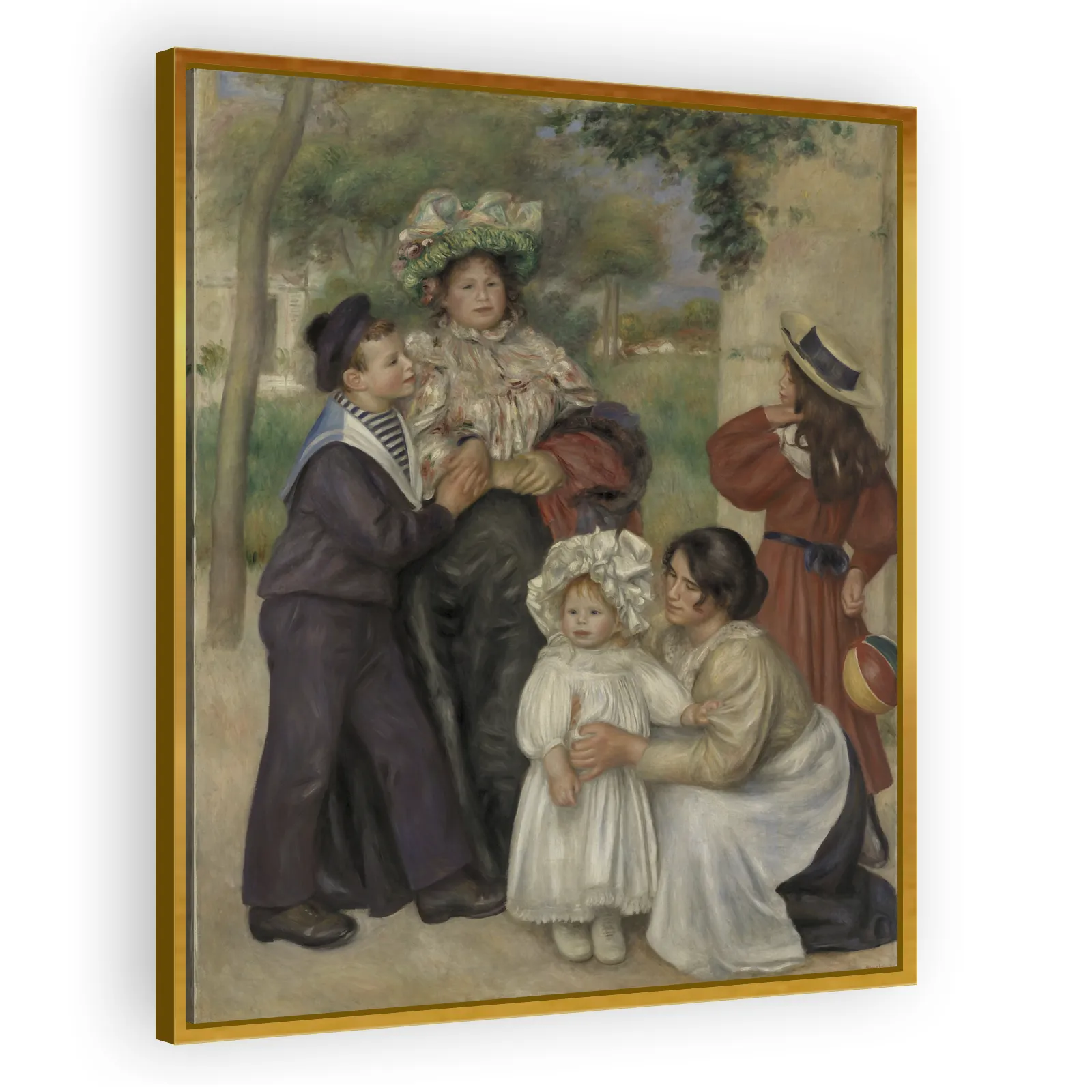 The Artist's Family (La Famille de l'artiste) by Pierre Auguste Renoir - view 3 thumbnail