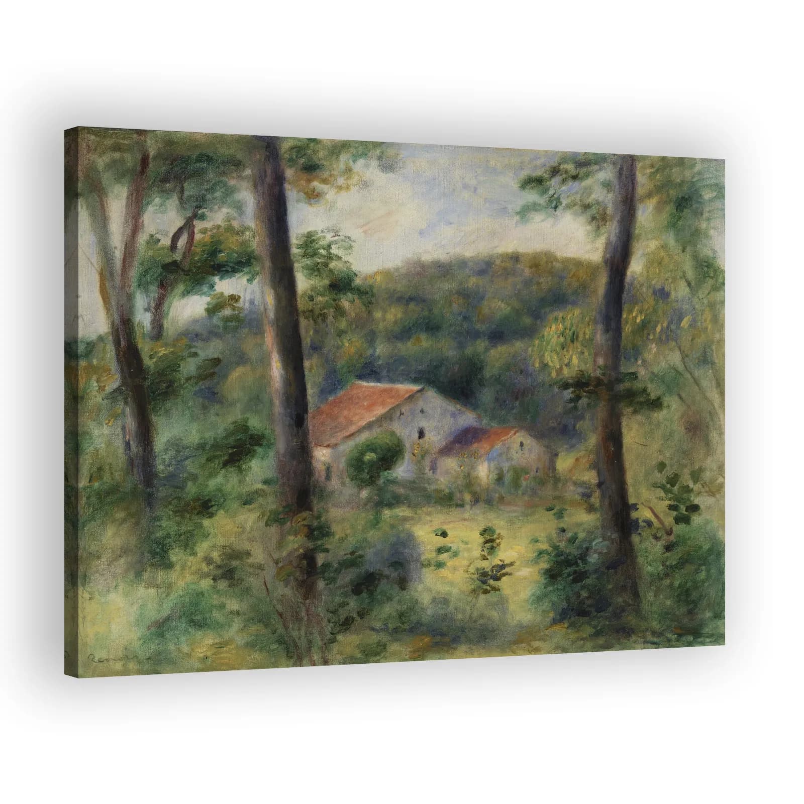 Environs de Briey by Pierre Auguste Renoir - view 2 thumbnail