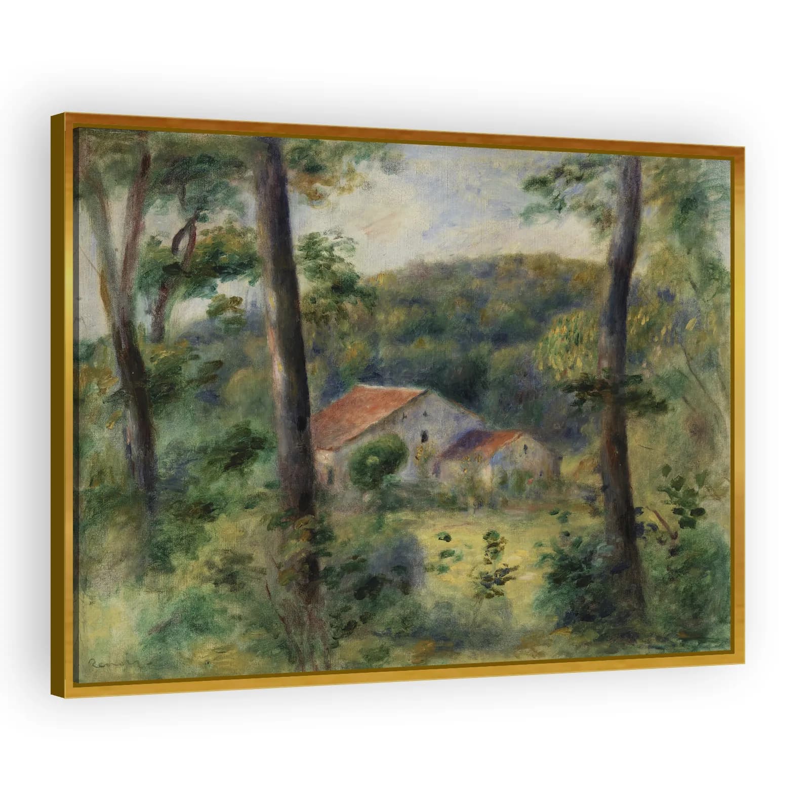 Environs de Briey by Pierre Auguste Renoir - view 3 thumbnail