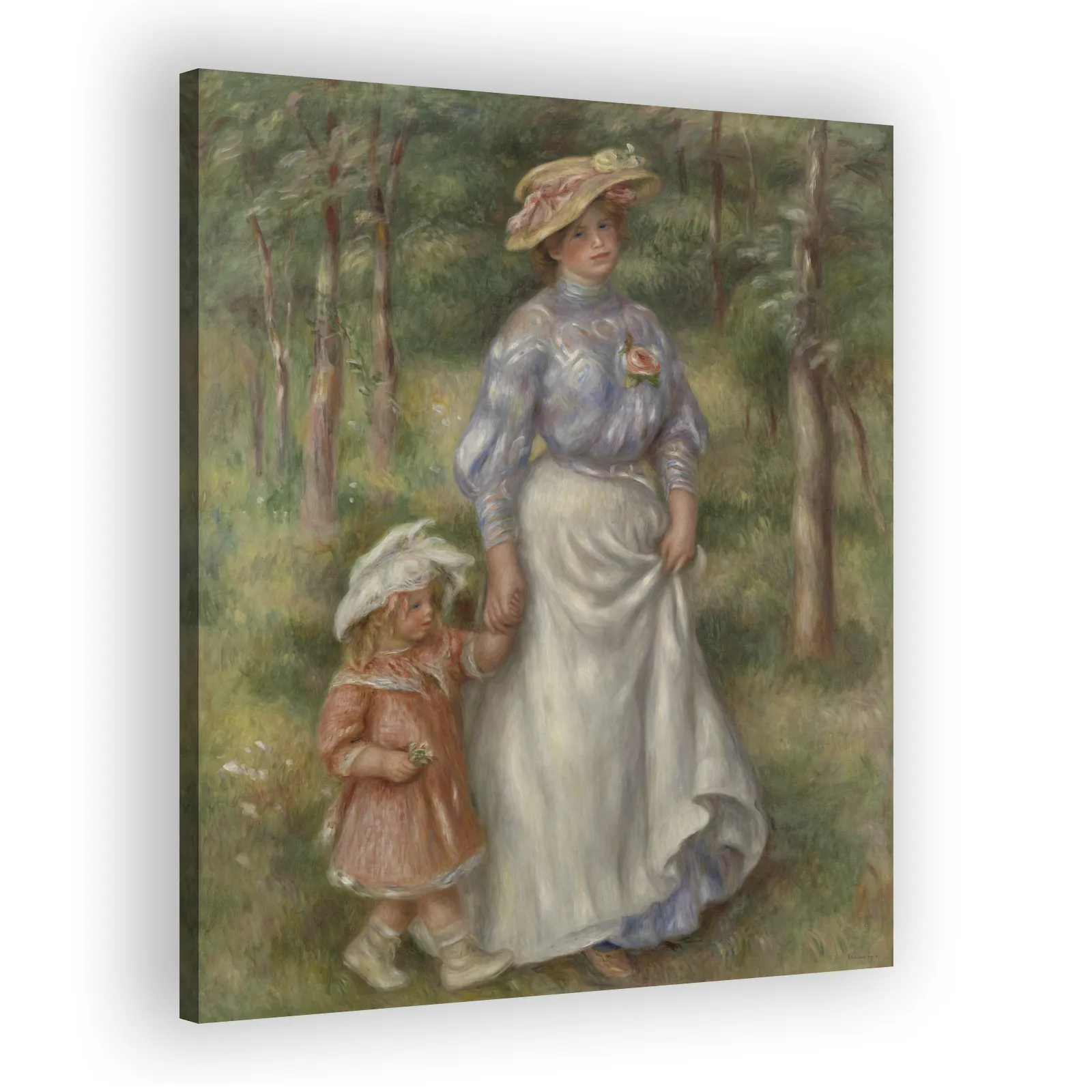 Promenade by Pierre Auguste Renoir - view 2 thumbnail