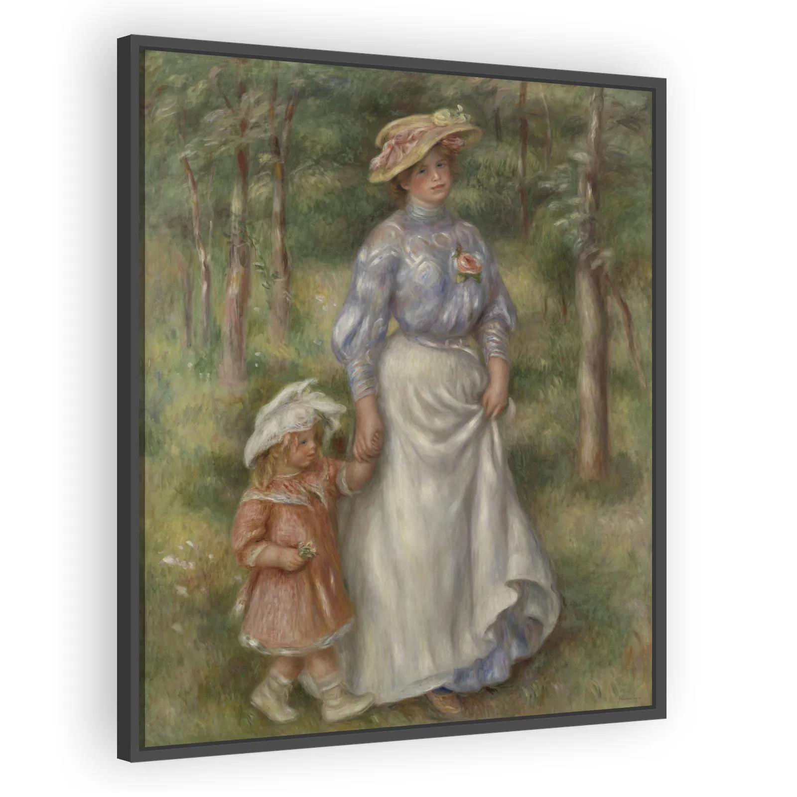 Promenade by Pierre Auguste Renoir