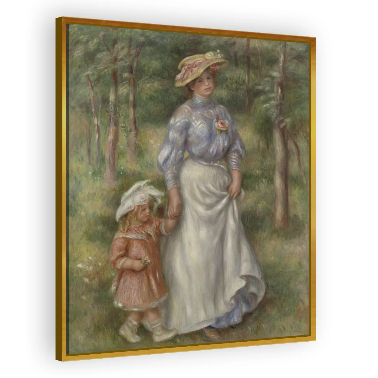 Promenade by Pierre Auguste Renoir - view 3 thumbnail