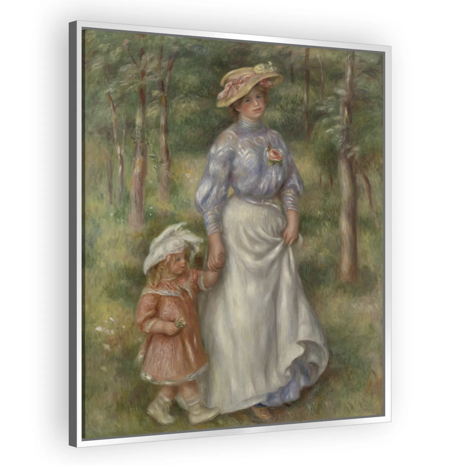 Promenade by Pierre Auguste Renoir - view 4 thumbnail