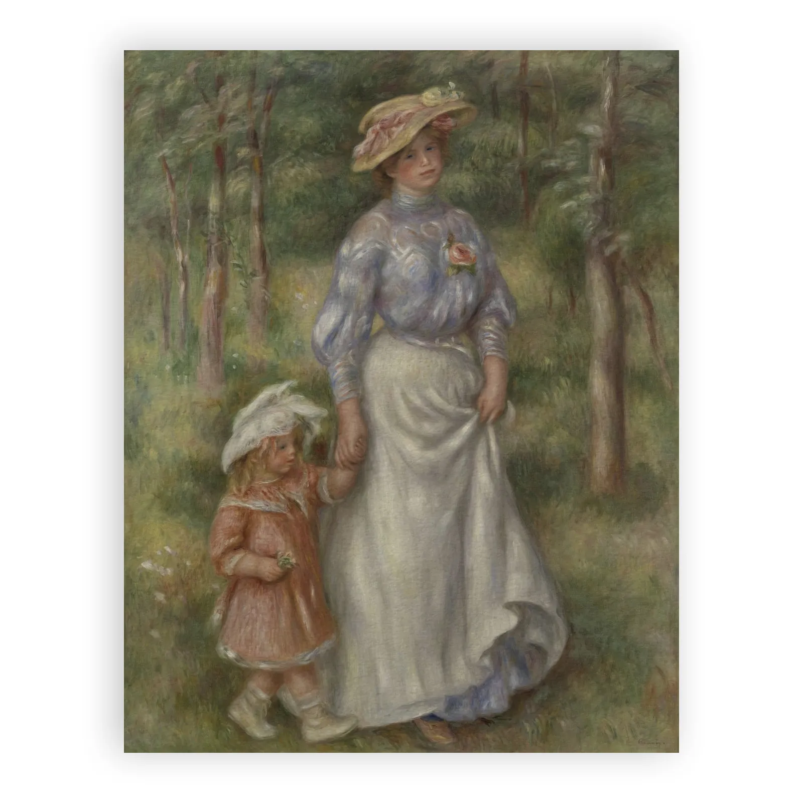 Promenade by Pierre Auguste Renoir - view 6 thumbnail
