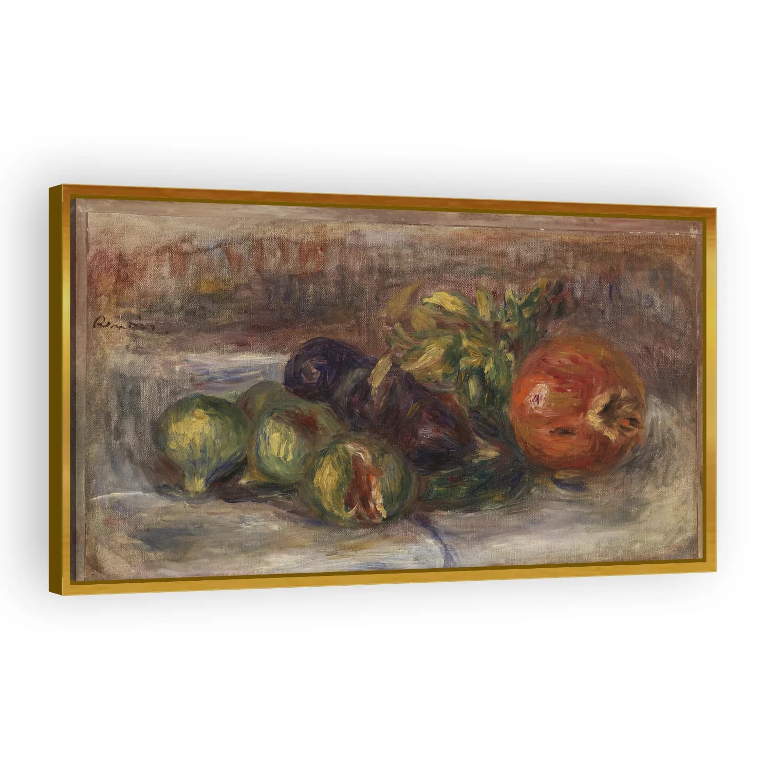 Pomegranate and Figs (Grenade et figues) by Pierre Auguste Renoir - view 3 thumbnail