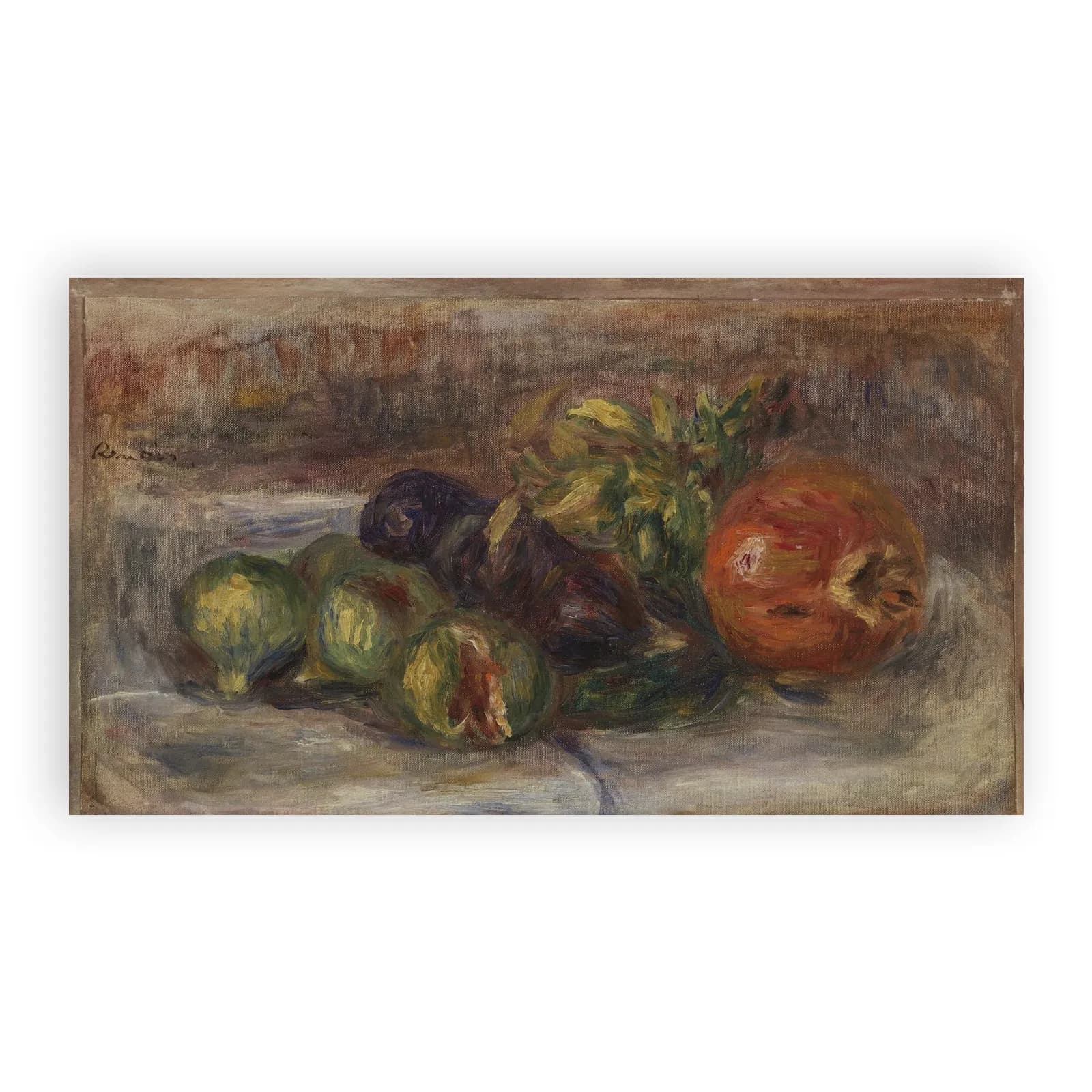 Pomegranate and Figs (Grenade et figues) by Pierre Auguste Renoir - view 6 thumbnail