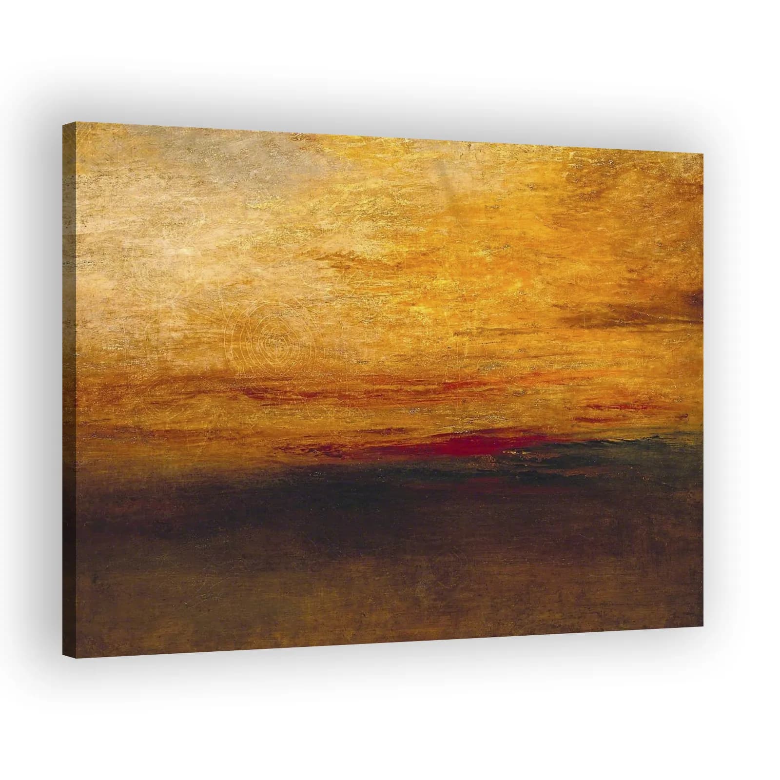 Sunset by J M W Turner - view 2 thumbnail