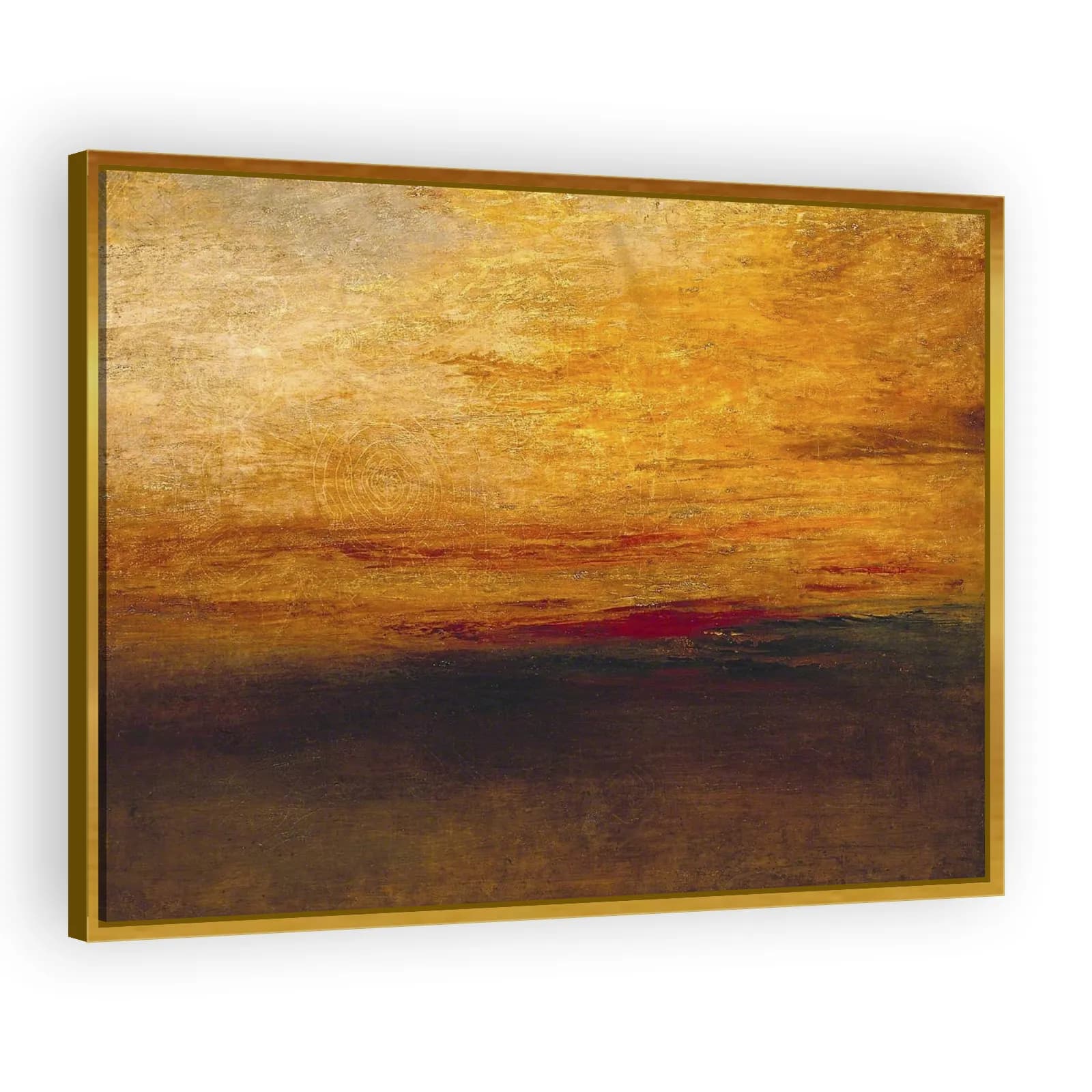 Sunset by J M W Turner - view 3 thumbnail