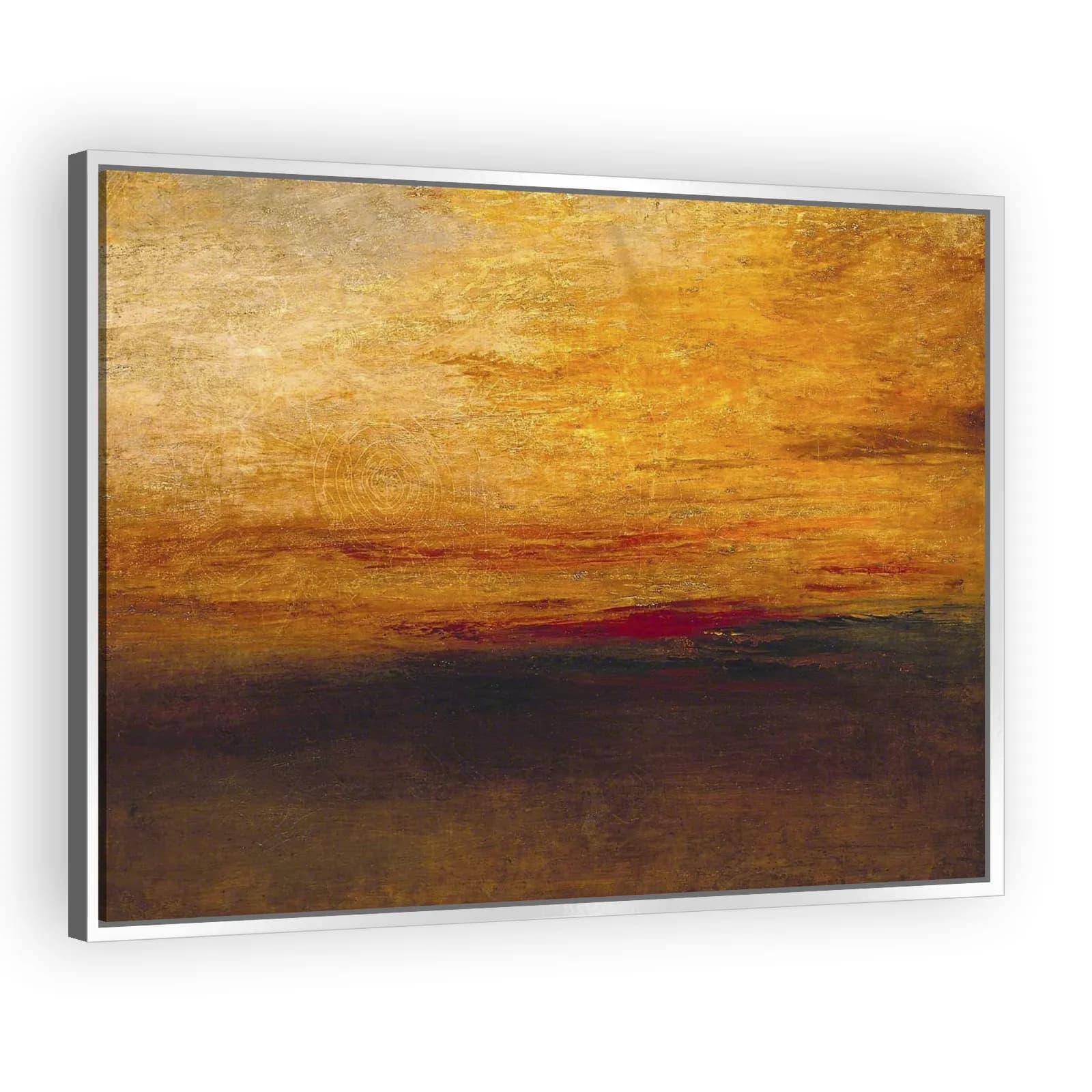 Sunset by J M W Turner - view 4 thumbnail