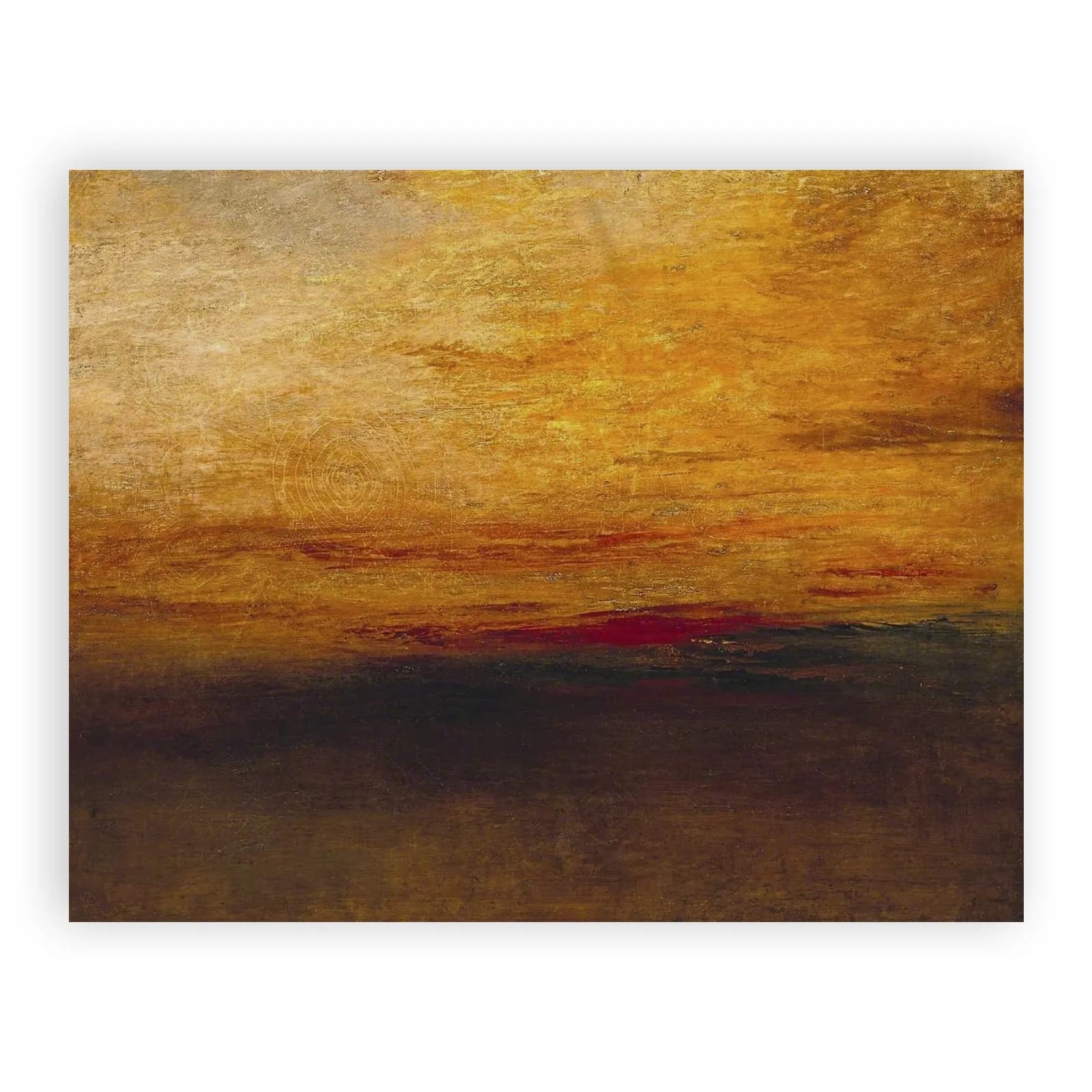 Sunset by J M W Turner - view 6 thumbnail