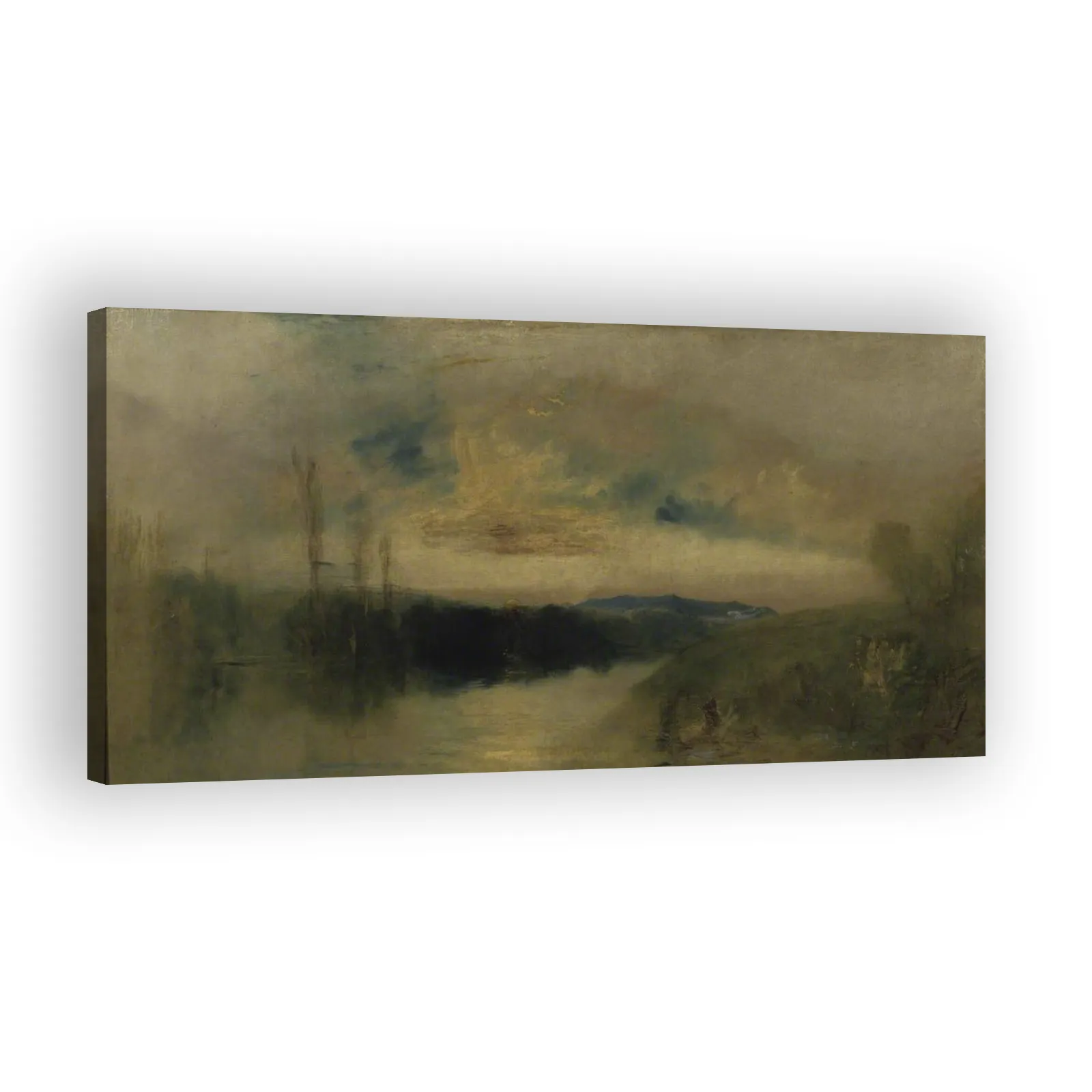 The Lake, Petworth, Sunrise by J M W Turner - view 2 thumbnail