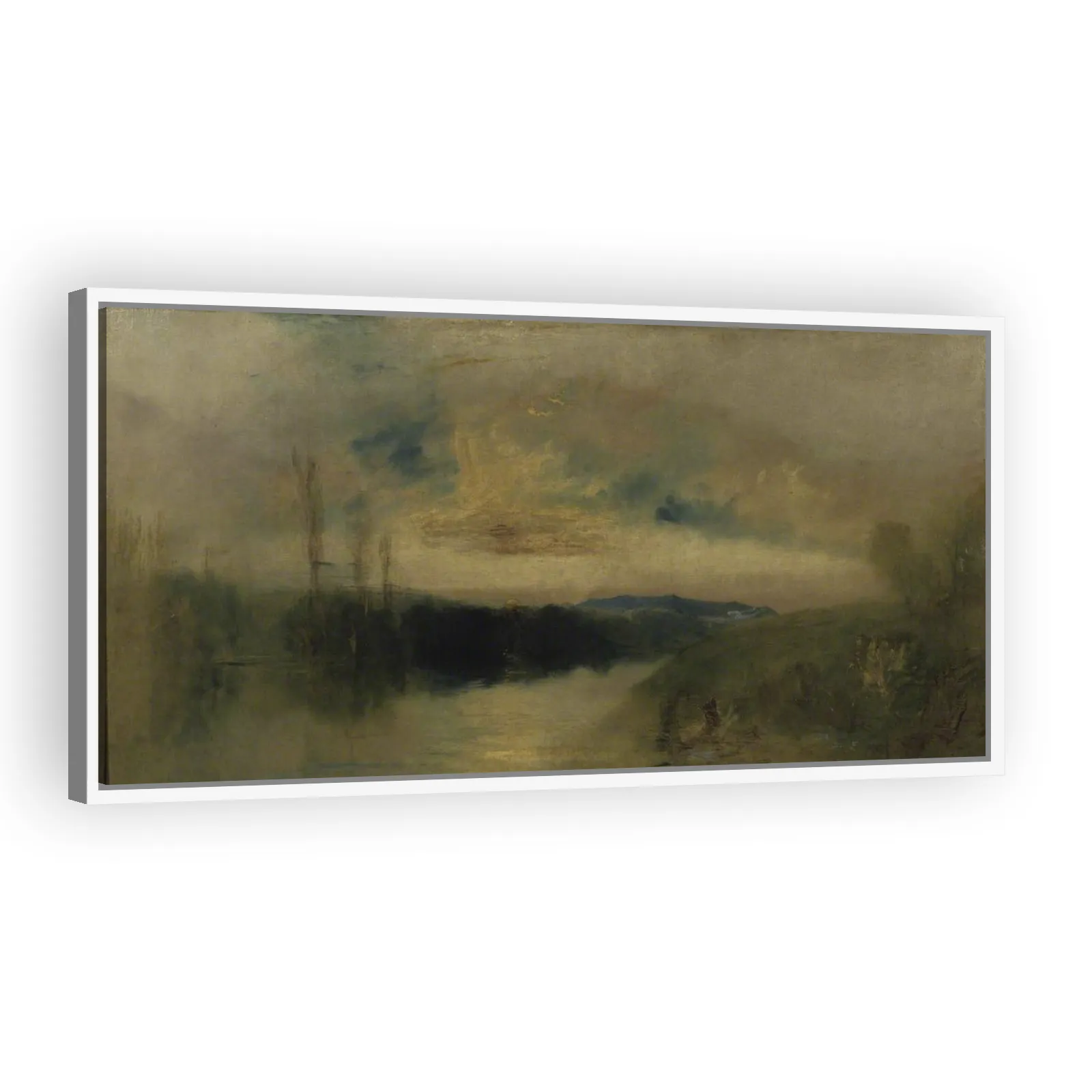 The Lake, Petworth, Sunrise by J M W Turner - view 5 thumbnail