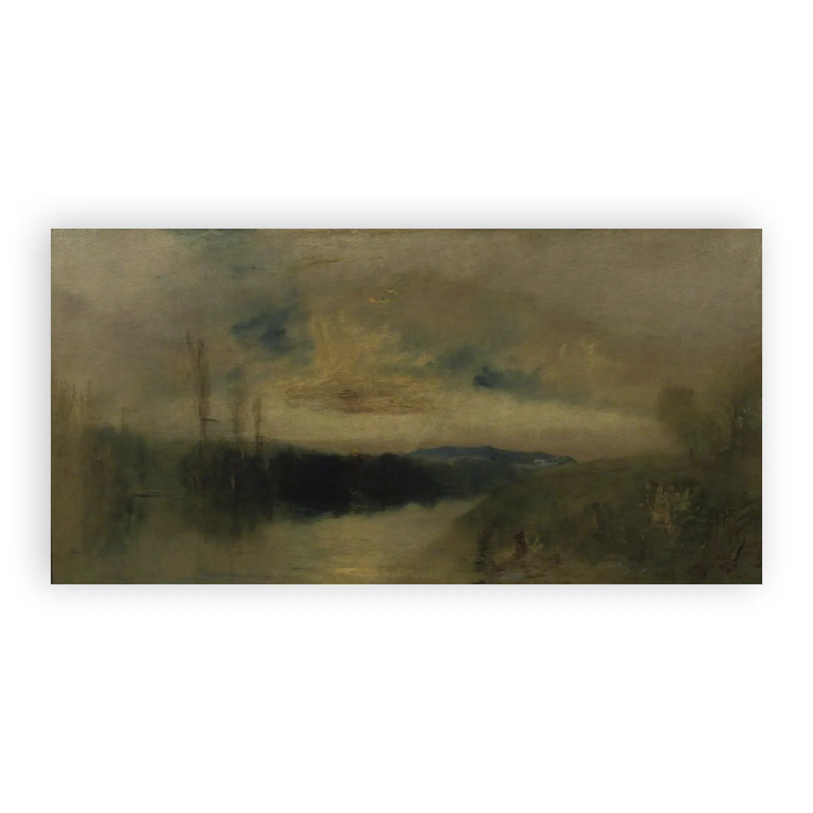 The Lake, Petworth, Sunrise by J M W Turner - view 6 thumbnail