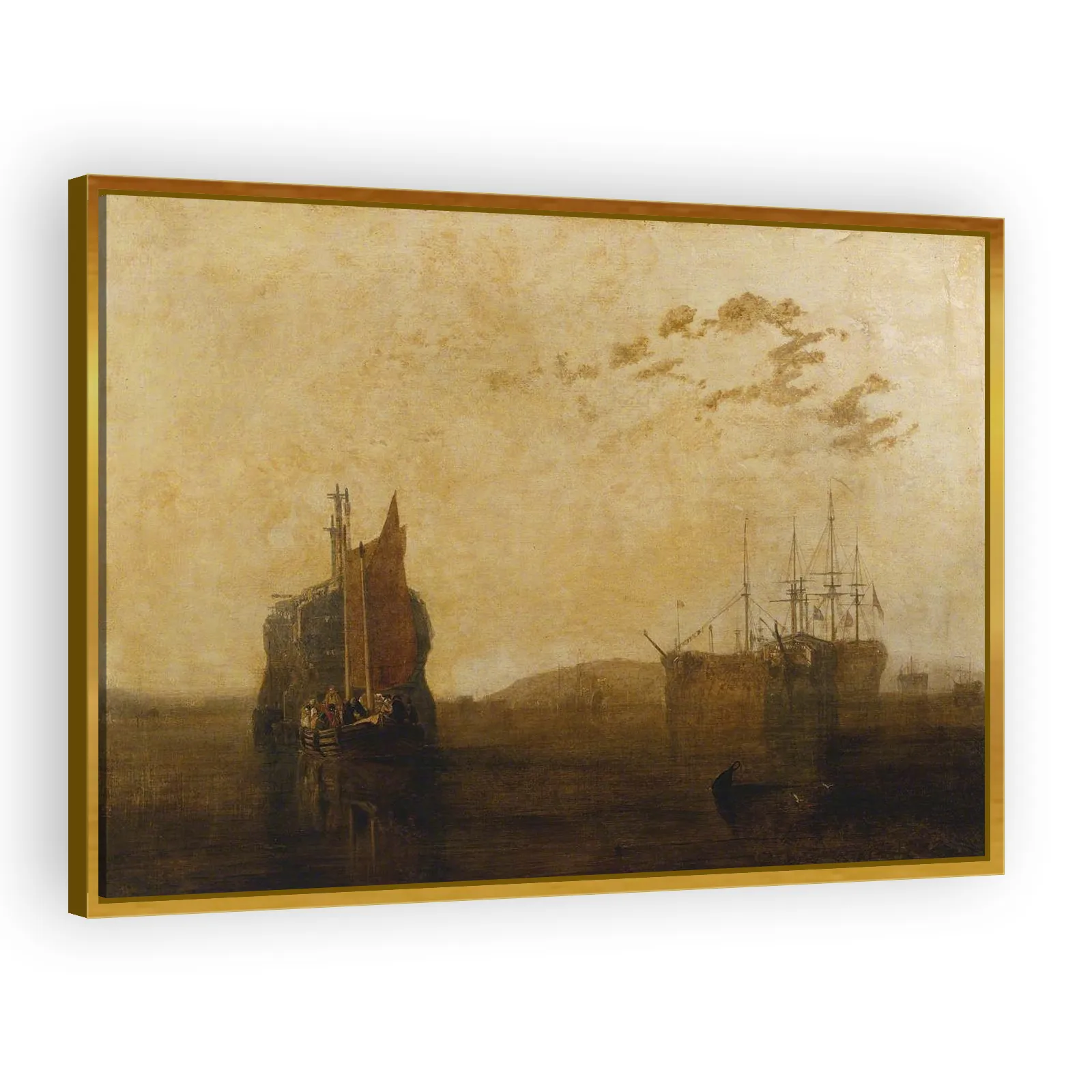 Hulks on the Tamar by J M W Turner - view 3 thumbnail