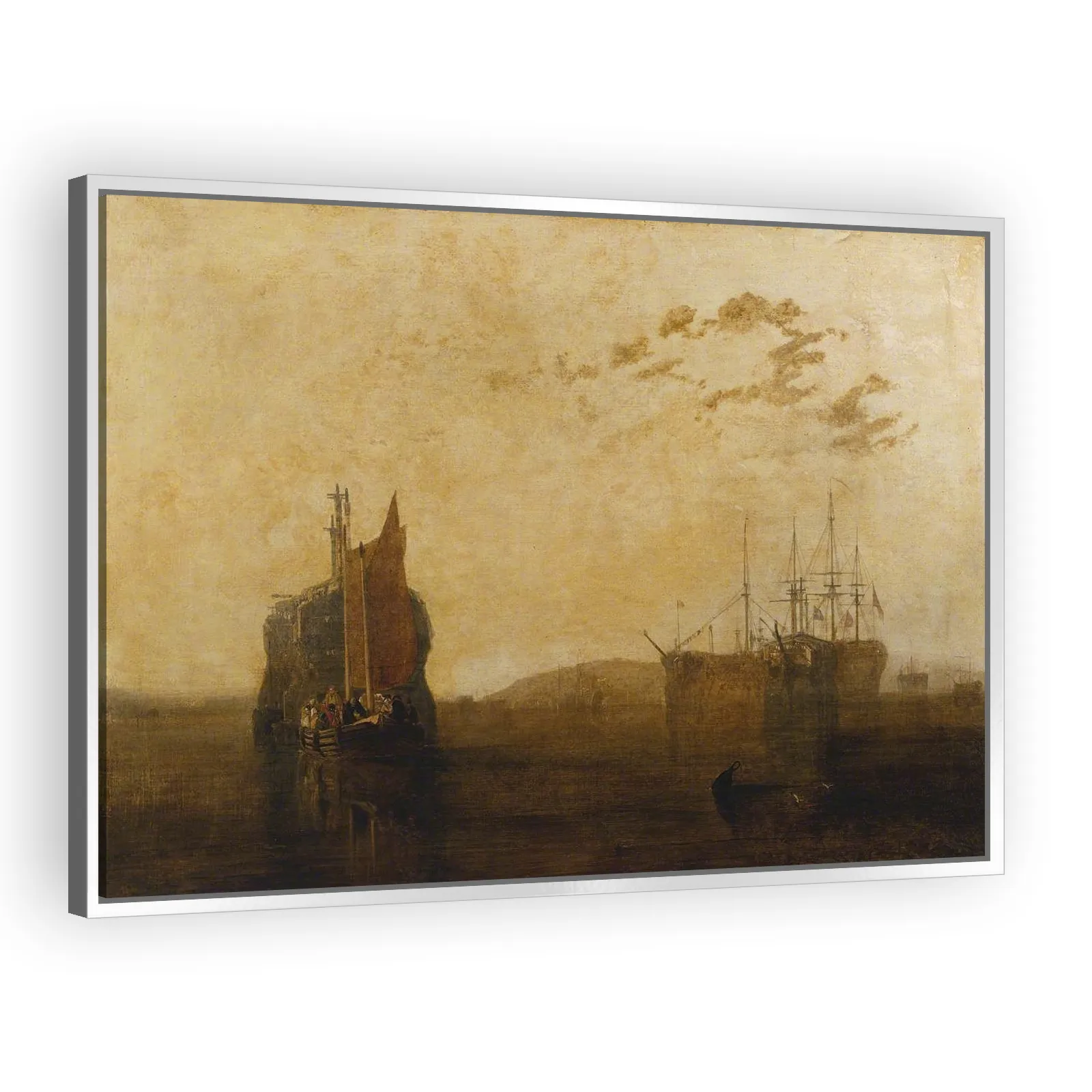 Hulks on the Tamar by J M W Turner - view 4 thumbnail