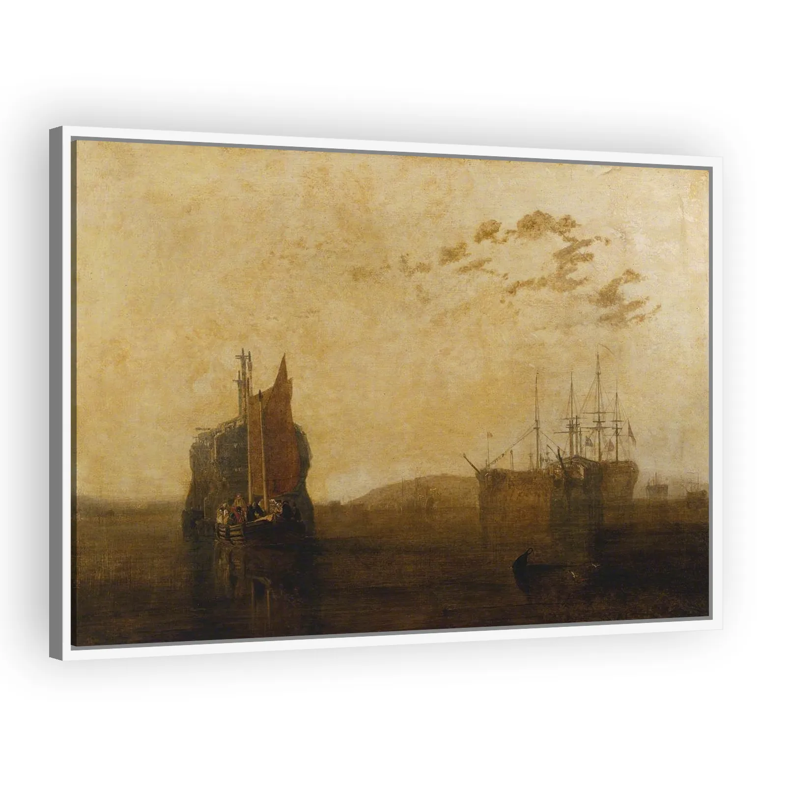 Hulks on the Tamar by J M W Turner - view 5 thumbnail