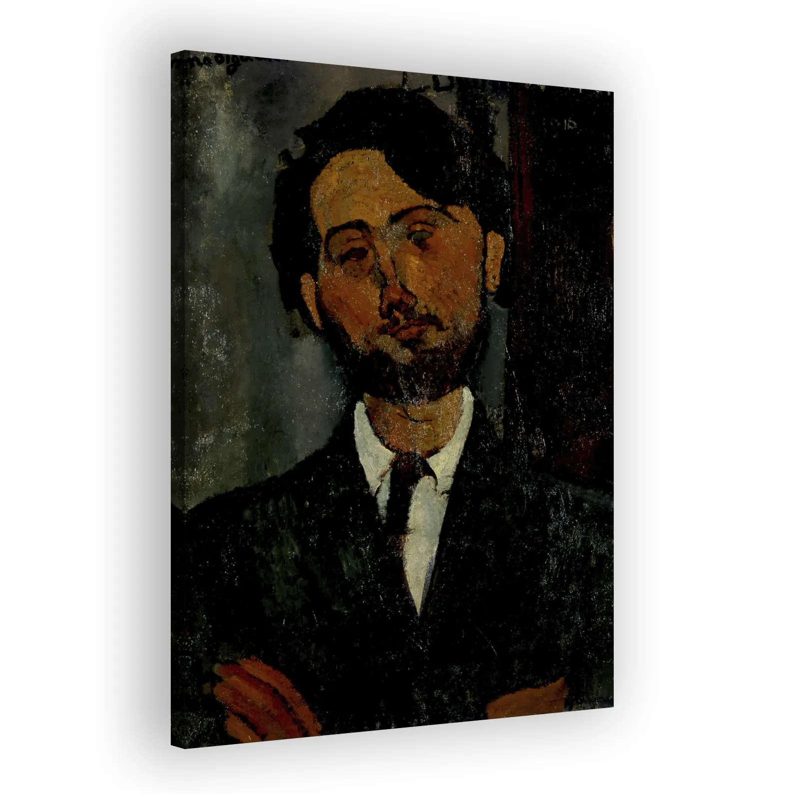 Portrait of Léopold Zborowski by Amedeo Modigliani - view 2 thumbnail