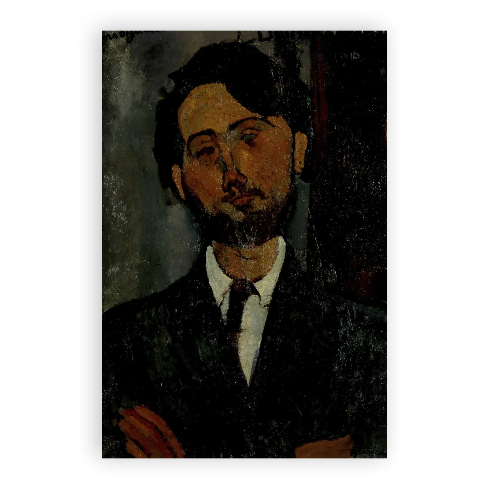 Portrait of Léopold Zborowski by Amedeo Modigliani - view 6 thumbnail