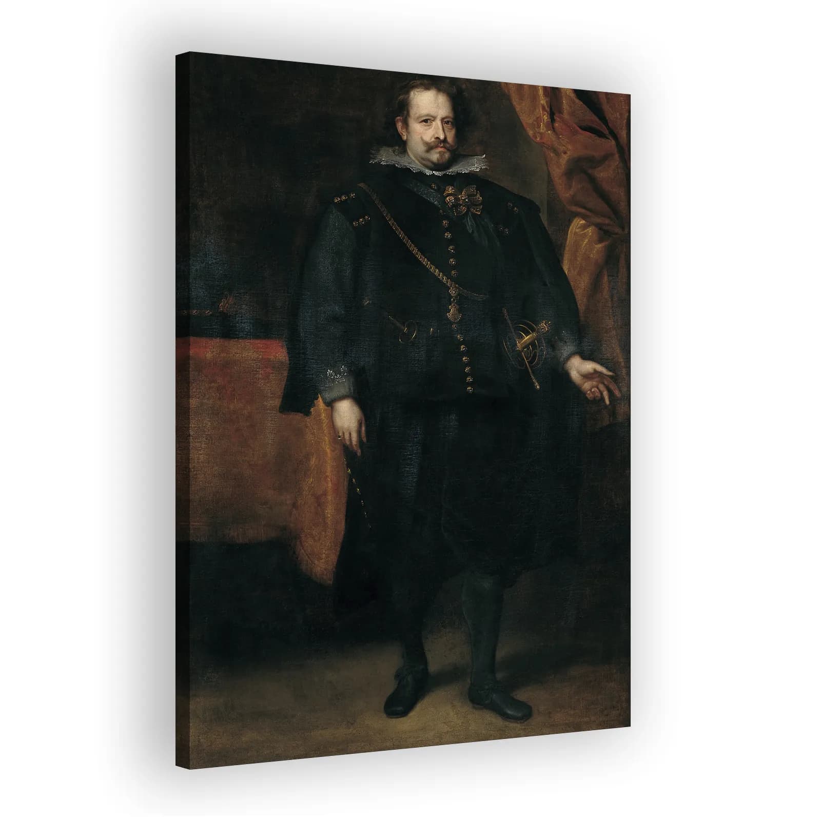Diego de Mexía, Marquess of Leganés by Anthony Van Dyck - view 2 thumbnail
