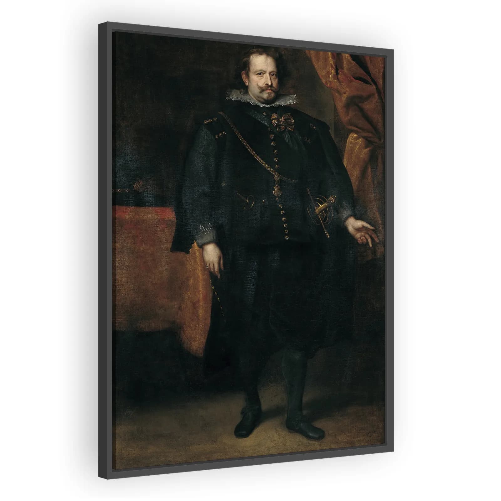 Diego de Mexía, Marquess of Leganés by Anthony Van Dyck