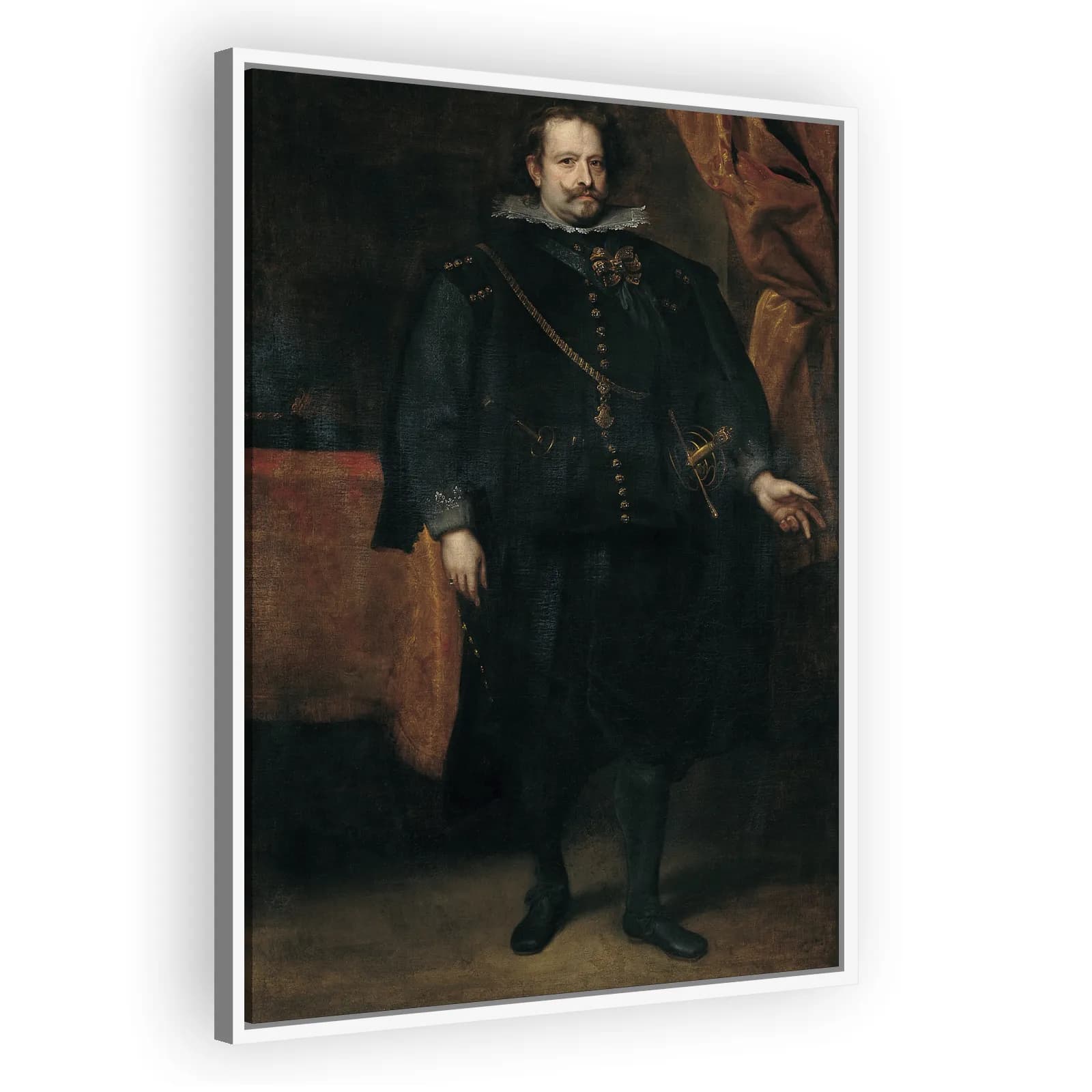 Diego de Mexía, Marquess of Leganés by Anthony Van Dyck - view 5 thumbnail