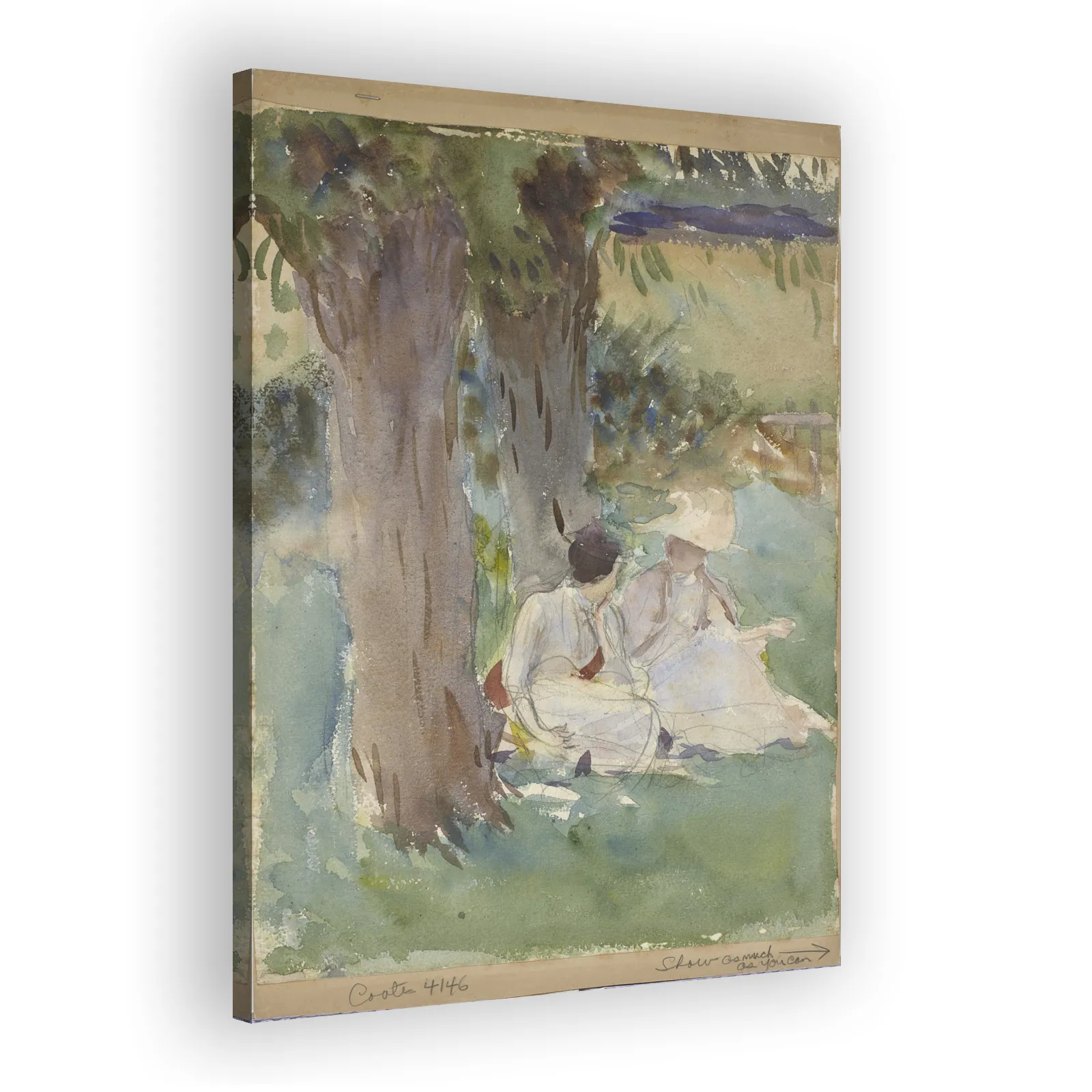 Under the Willows by John Singer Sargent - view 2 thumbnail