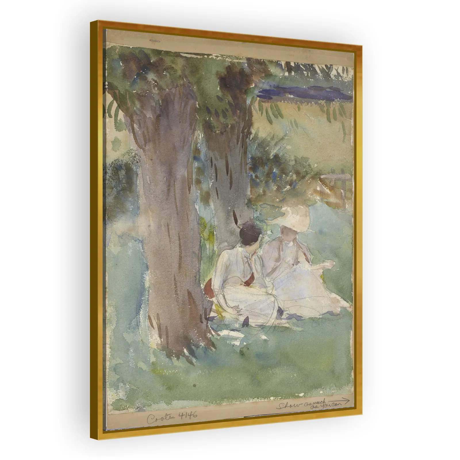 Under the Willows by John Singer Sargent - view 3 thumbnail