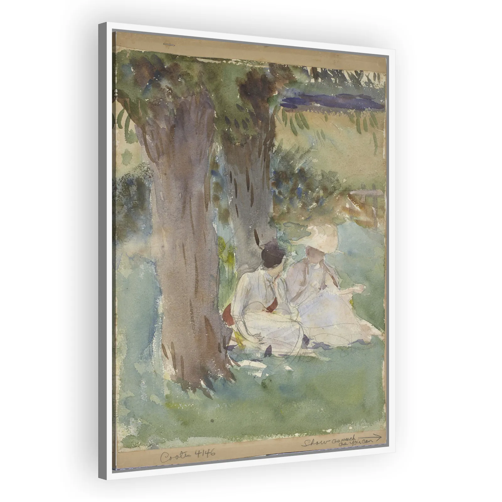 Under the Willows by John Singer Sargent - view 5 thumbnail