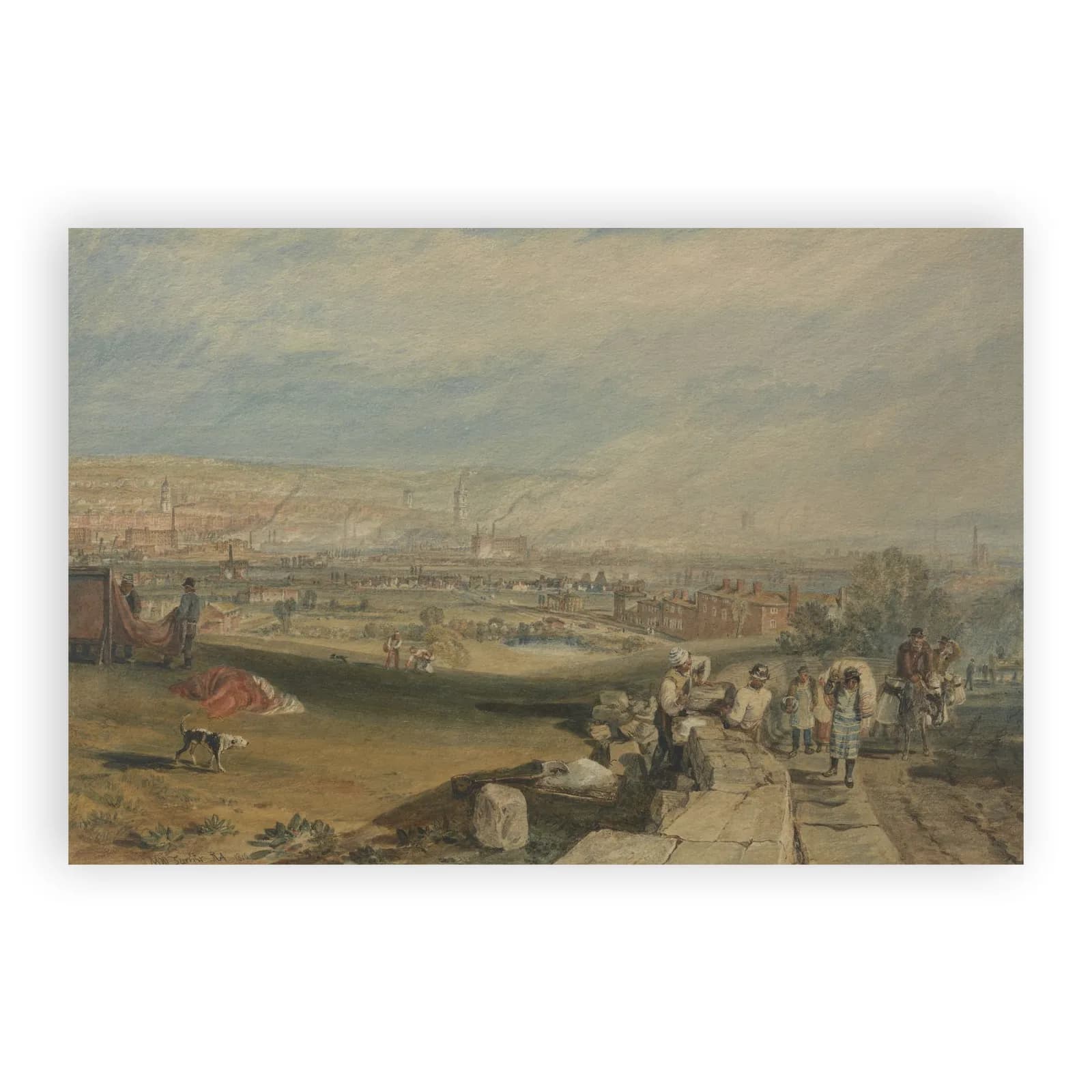 Leeds by J M W Turner - view 6 thumbnail