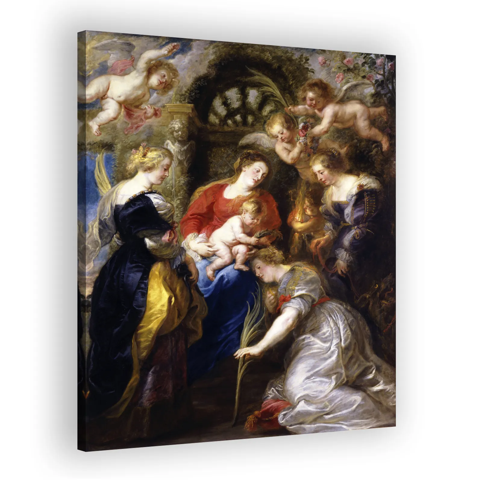 Crowning of Saint Catherine by Peter Paul Rubens - view 2 thumbnail
