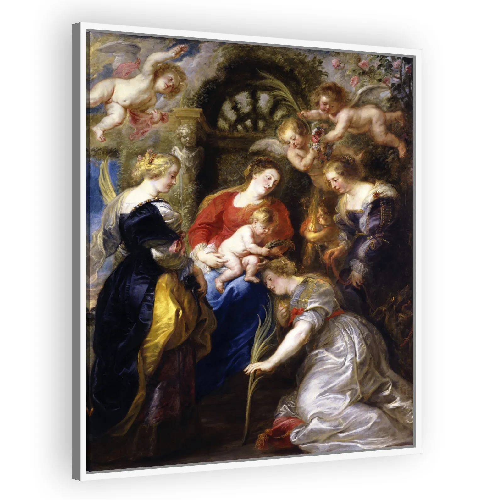 Crowning of Saint Catherine by Peter Paul Rubens - view 5 thumbnail