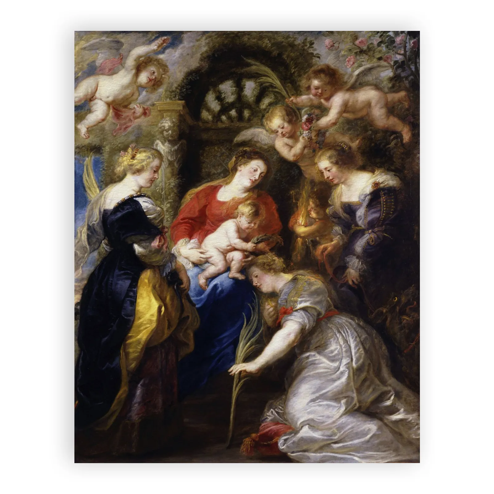 Crowning of Saint Catherine by Peter Paul Rubens - view 6 thumbnail