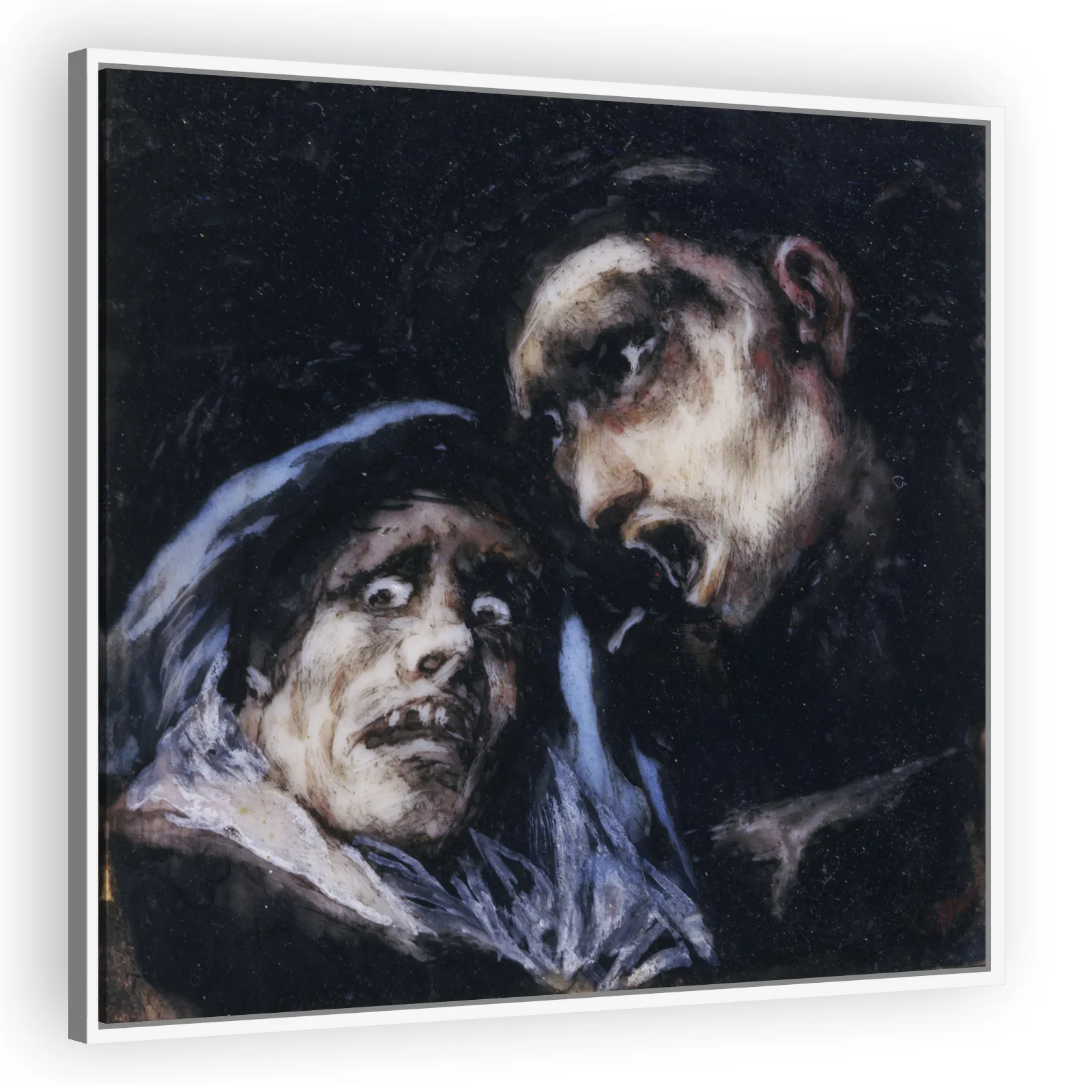Monk Talking to an Old Woman by Francisco Goya - view 5 thumbnail